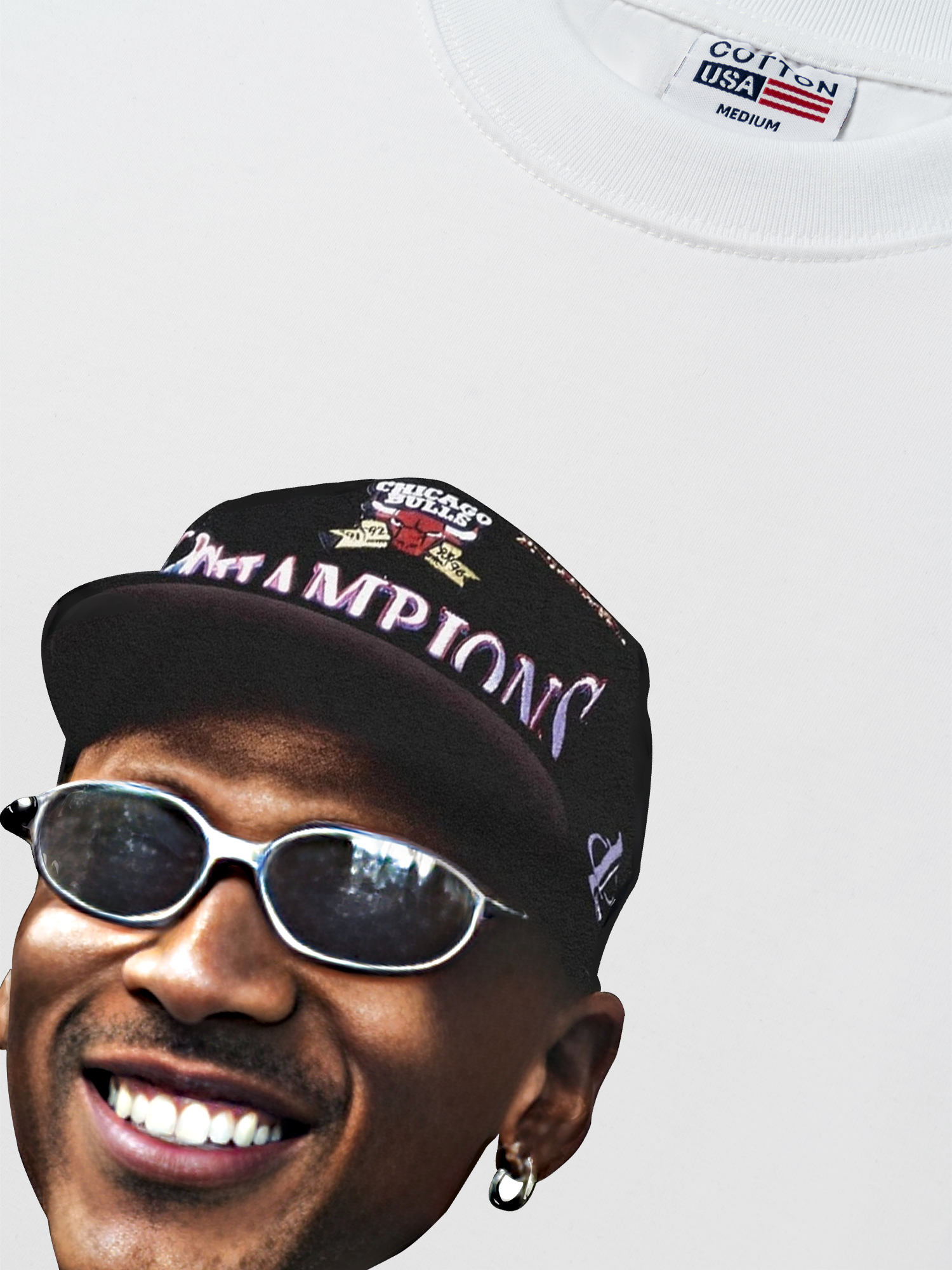 Áo Thun Relaxed Fit Rapper Michael Jordan Championship Parade