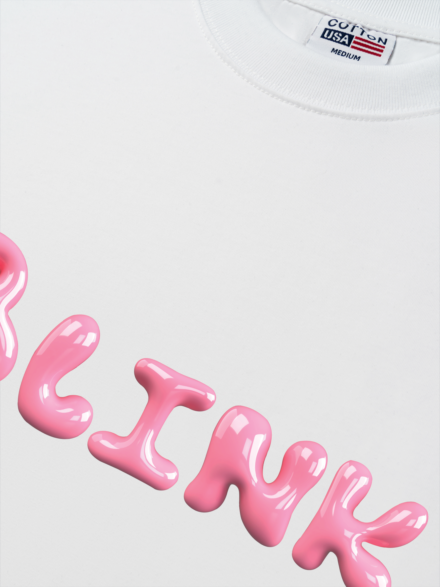 Áo Thun Relaxed Fit Black Pink Blink