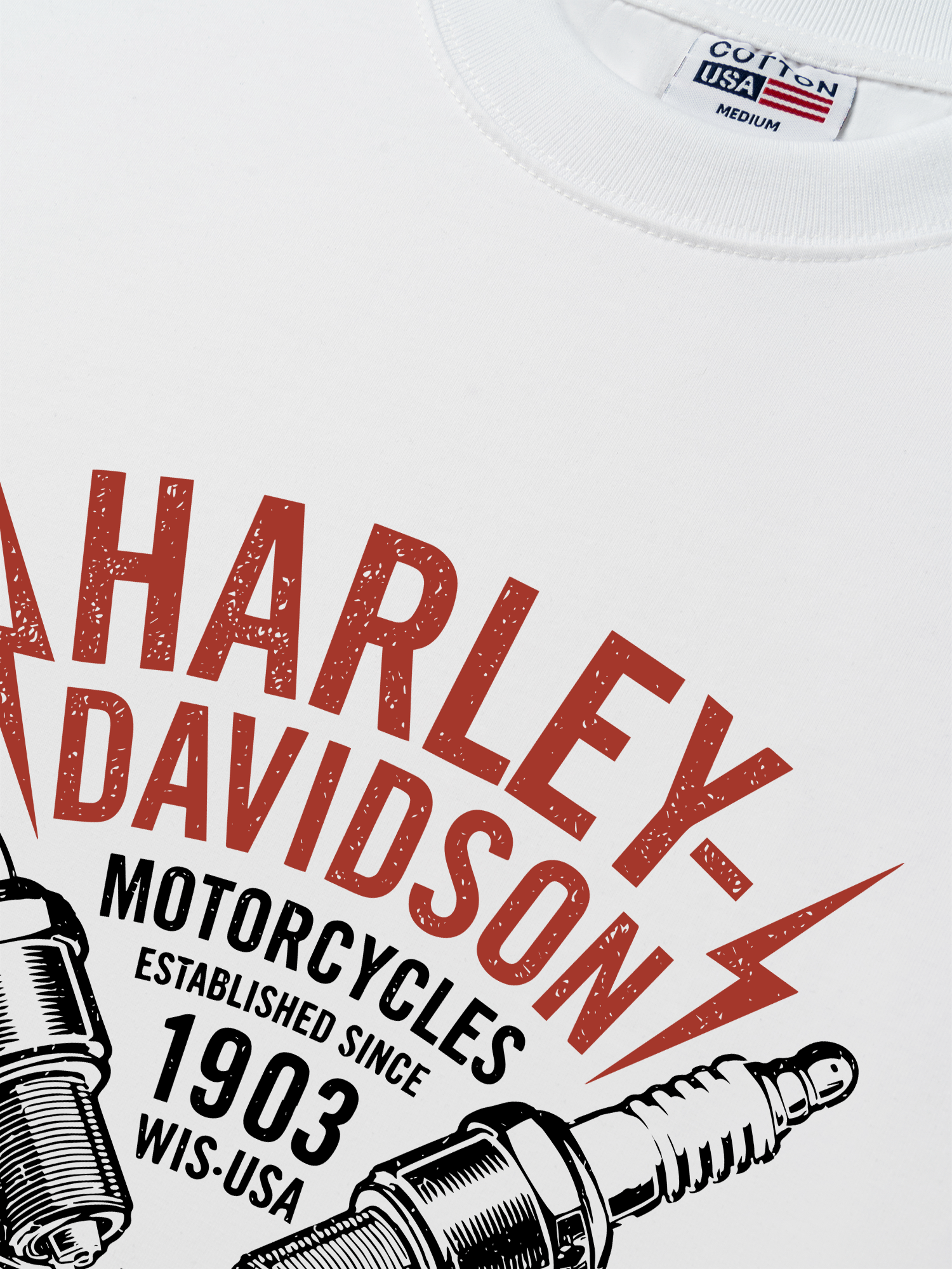 Áo Thun Relaxed Fit Motorbike Harley Davidson Motocycles