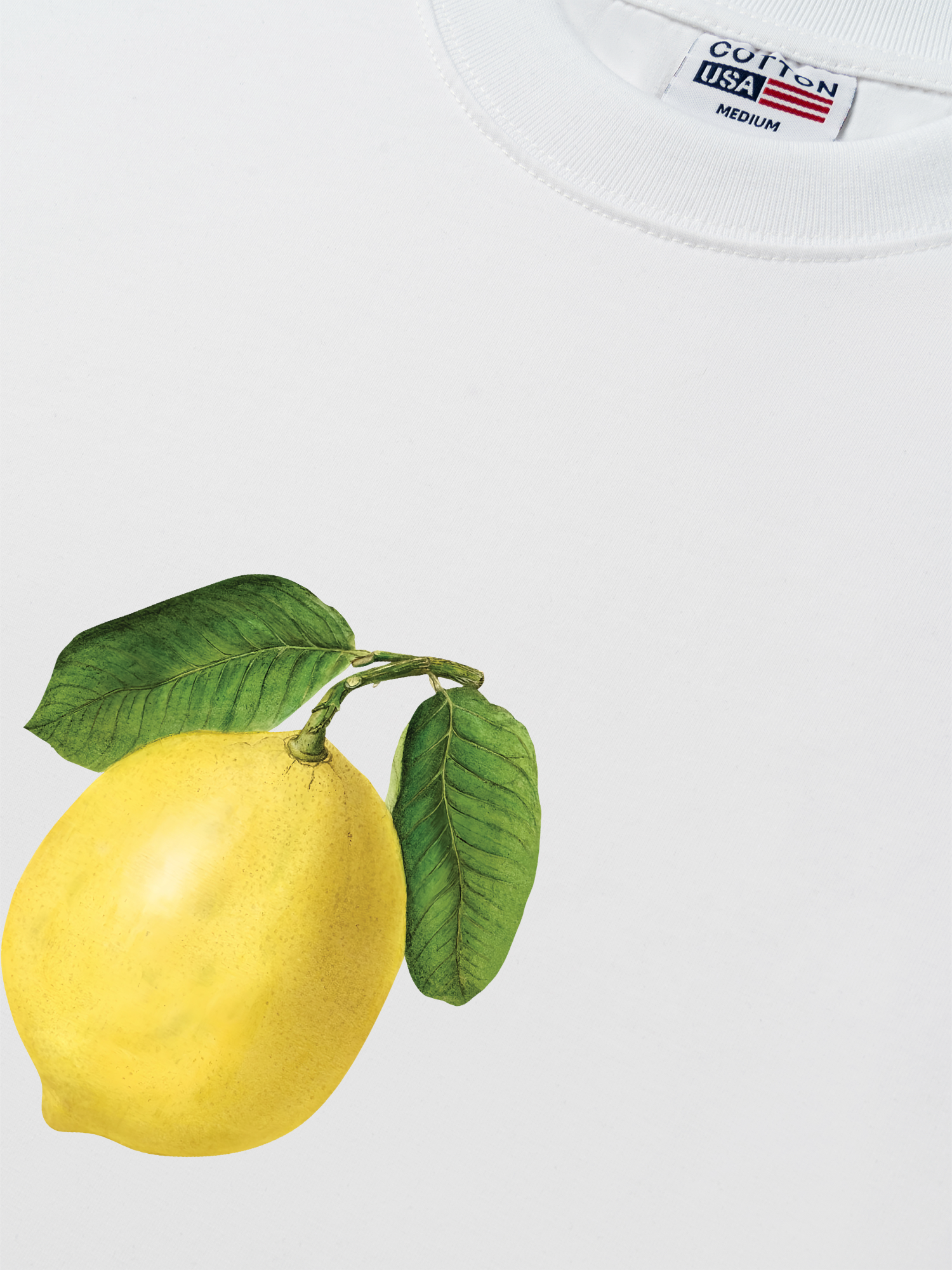 Áo Thun Relaxed Fit Tropical Lemon