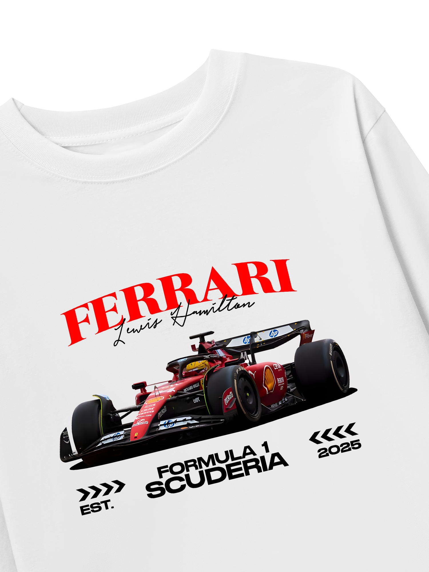 Áo Thun Dài Tay Ferrari Formula 1 Scuderia