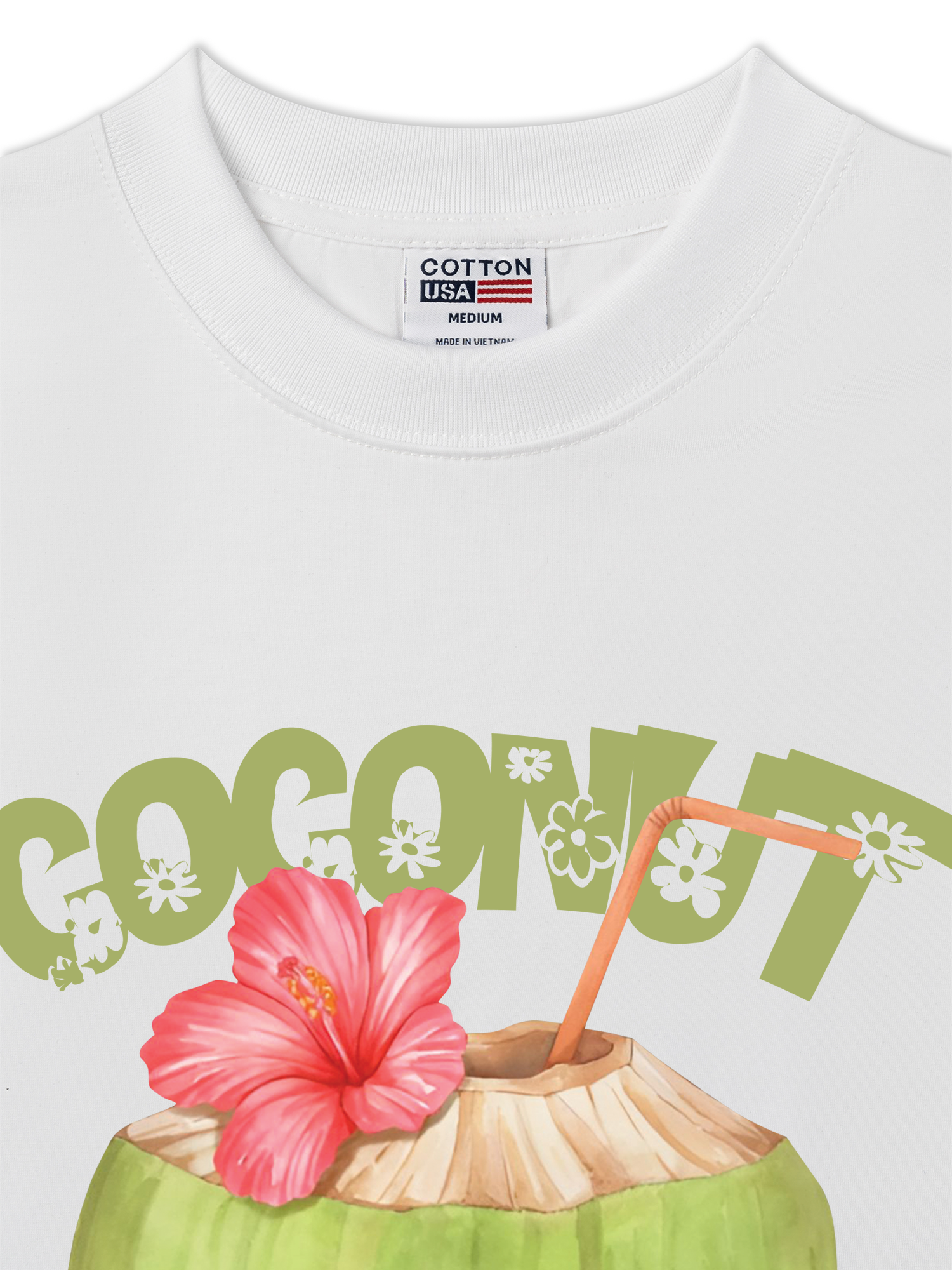 Áo Thun Relaxed Fit Tropical Coconut