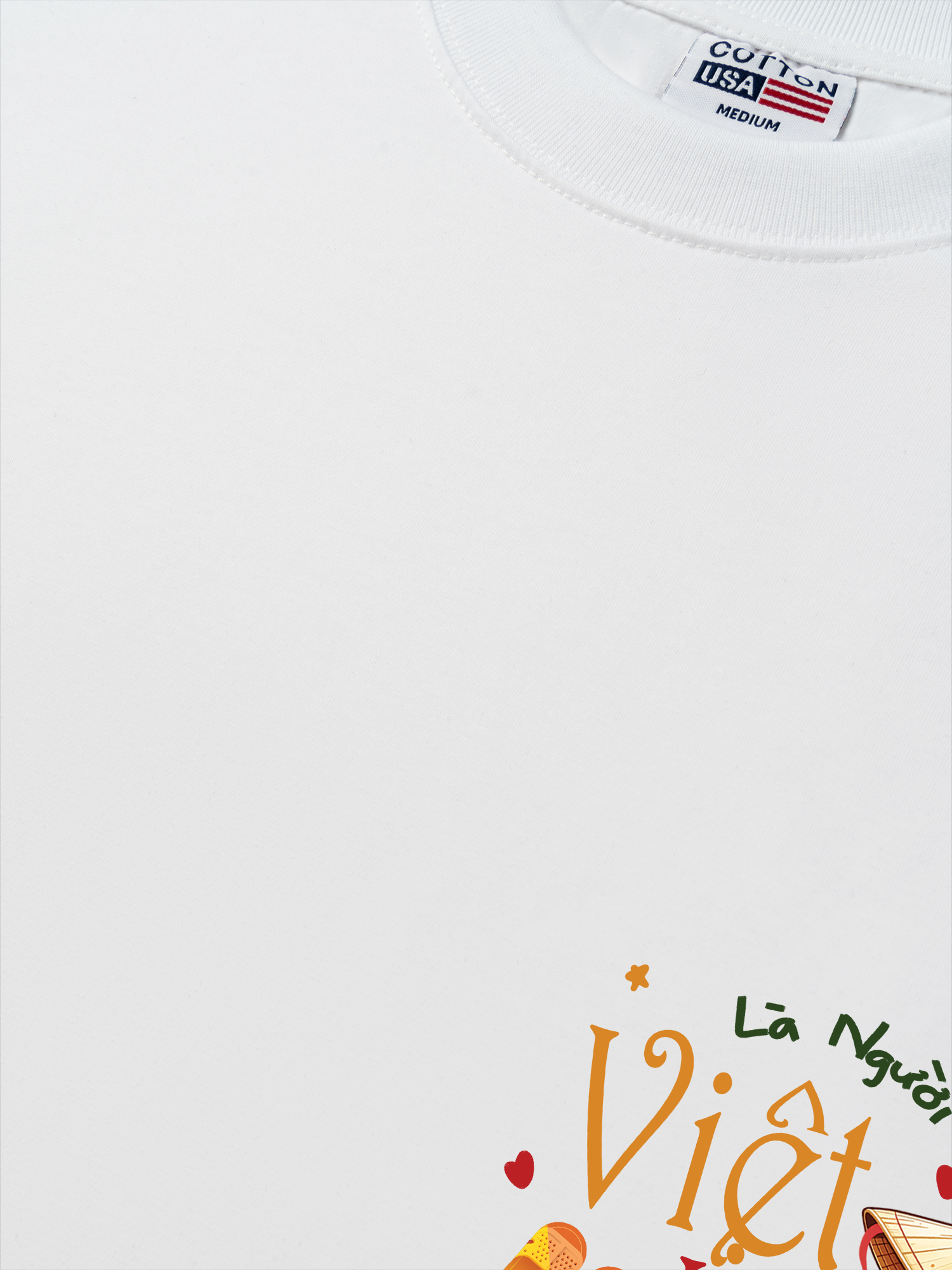 Áo Thun Relaxed Fit Việt Nam Là Người Việt Nam