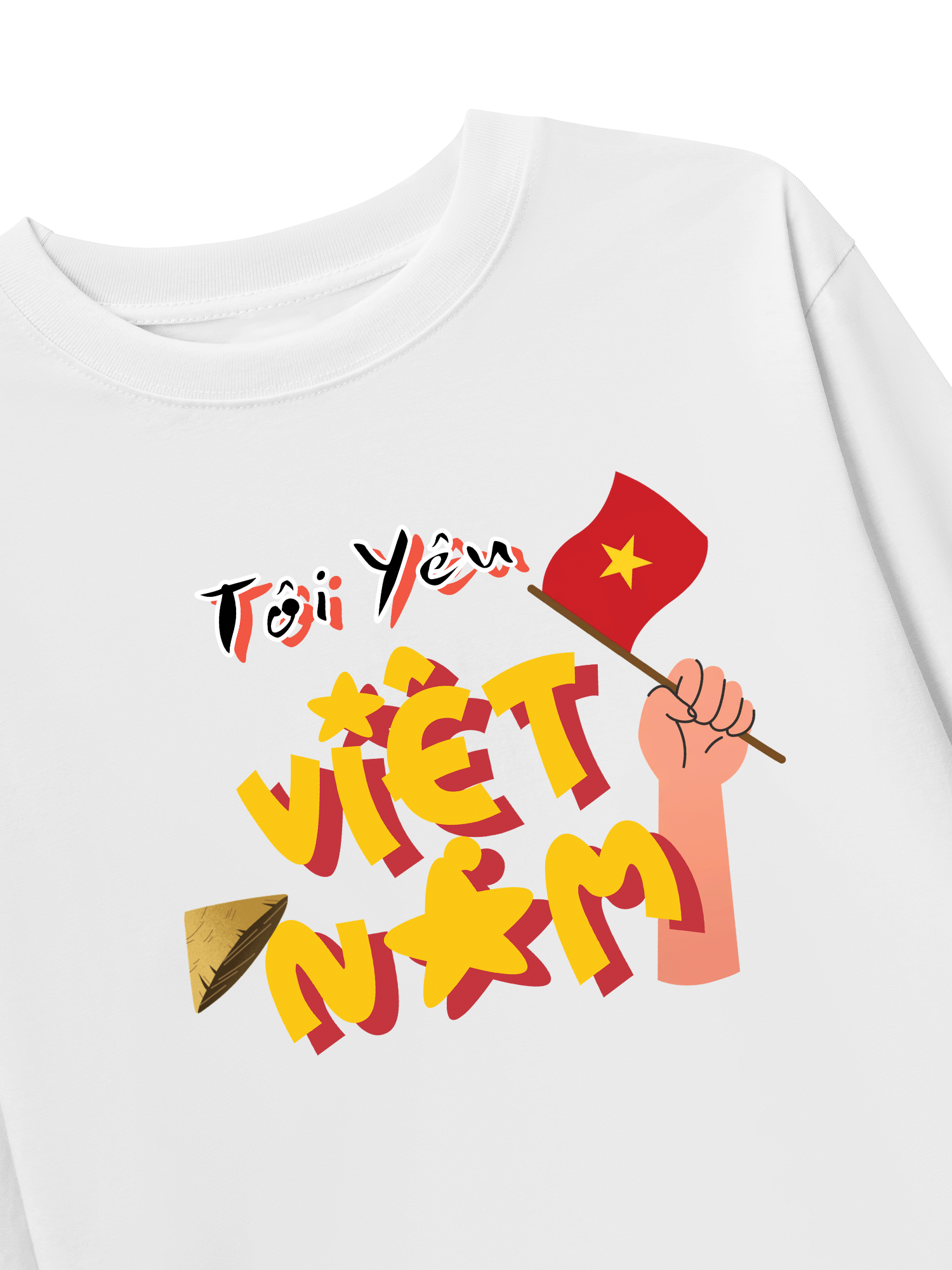 Áo Thun Dài Tay Tôi Yêu Việt Nam