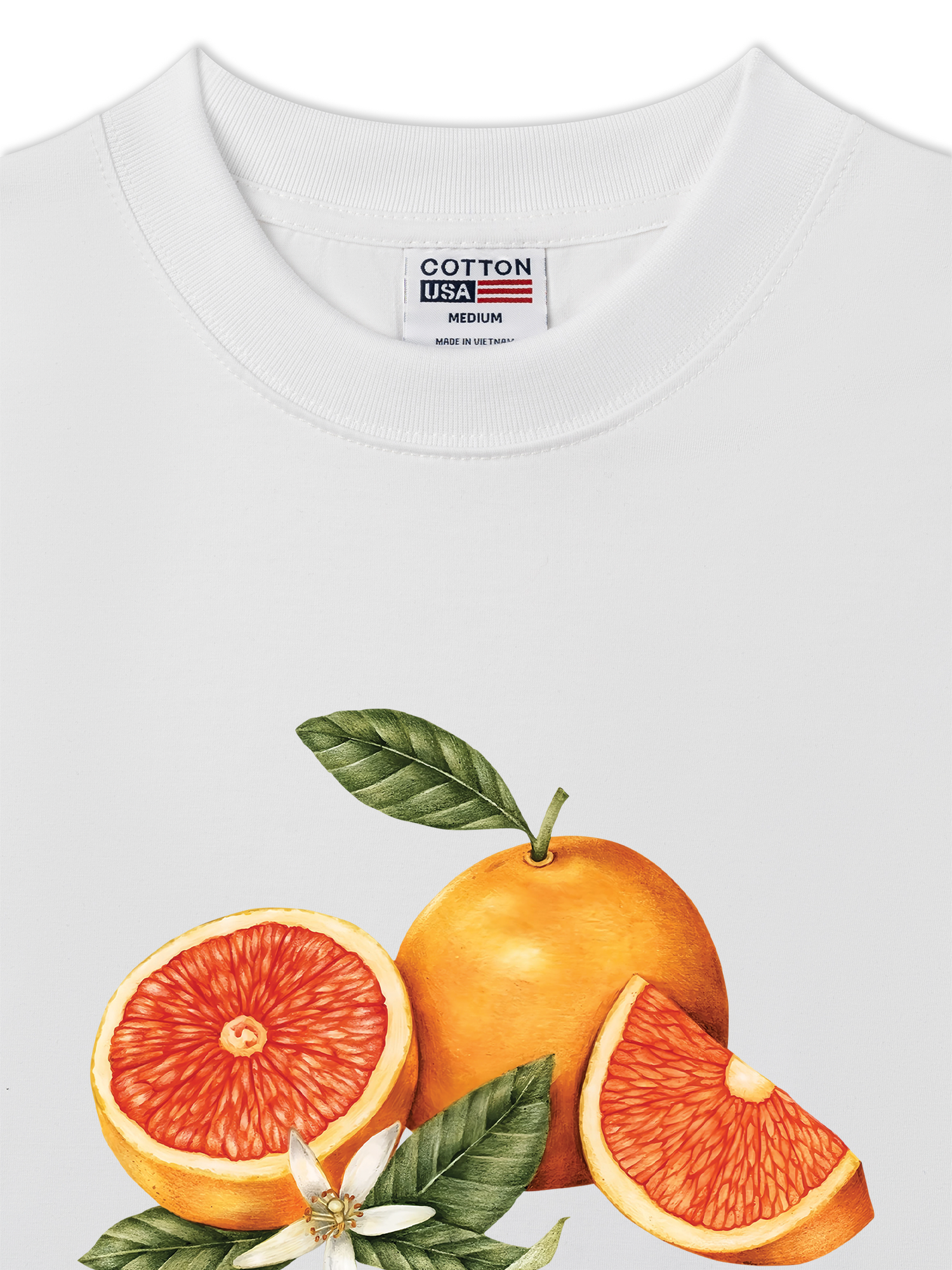 Áo Thun Relaxed Fit Tropical Orange