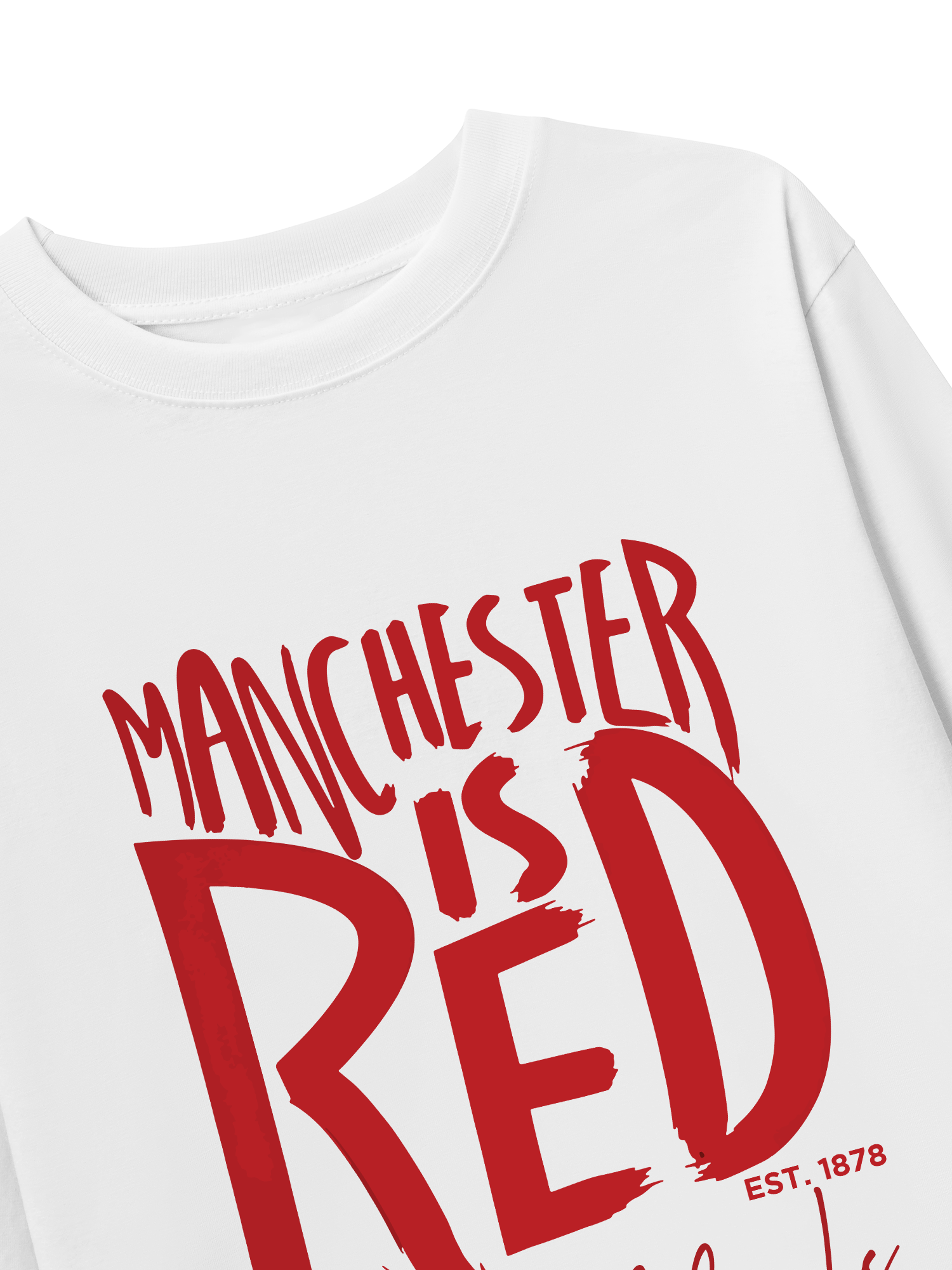 Áo Thun Dài Tay Manchester is Red