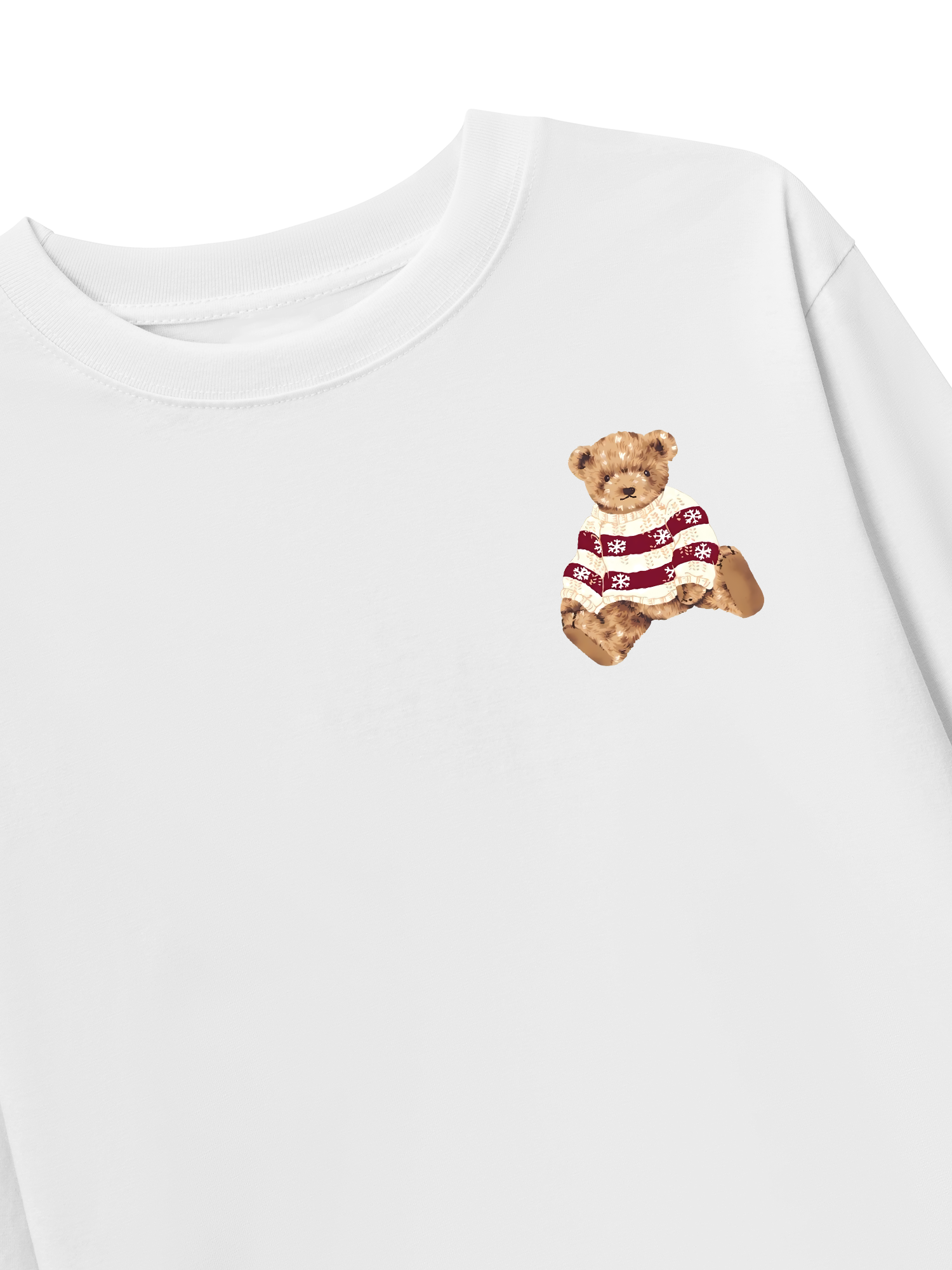 Áo Thun Dài Tay Christmas Vibes Teddy