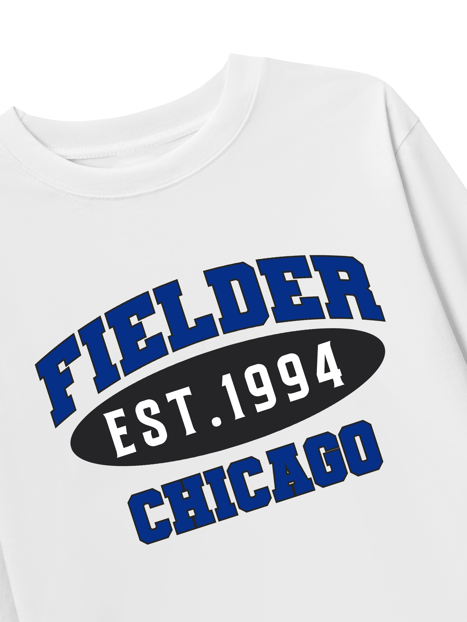 Áo Thun Dài Tay Baseball Fielder Chicago