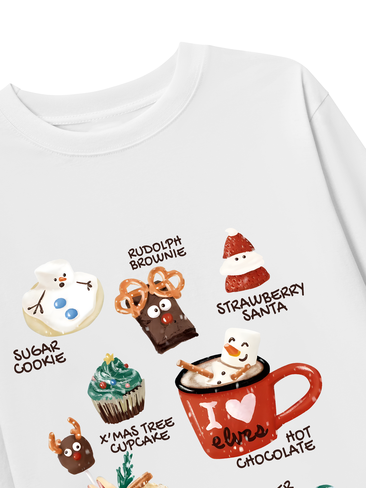 Áo Thun Dài Tay Dessert Wonderland