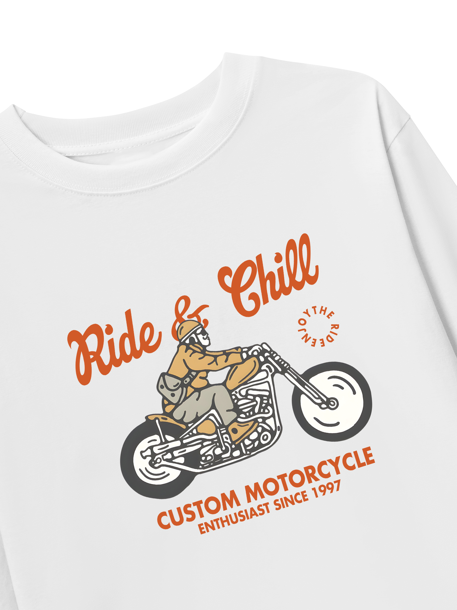 Áo Thun Dài Tay Ride & Chill