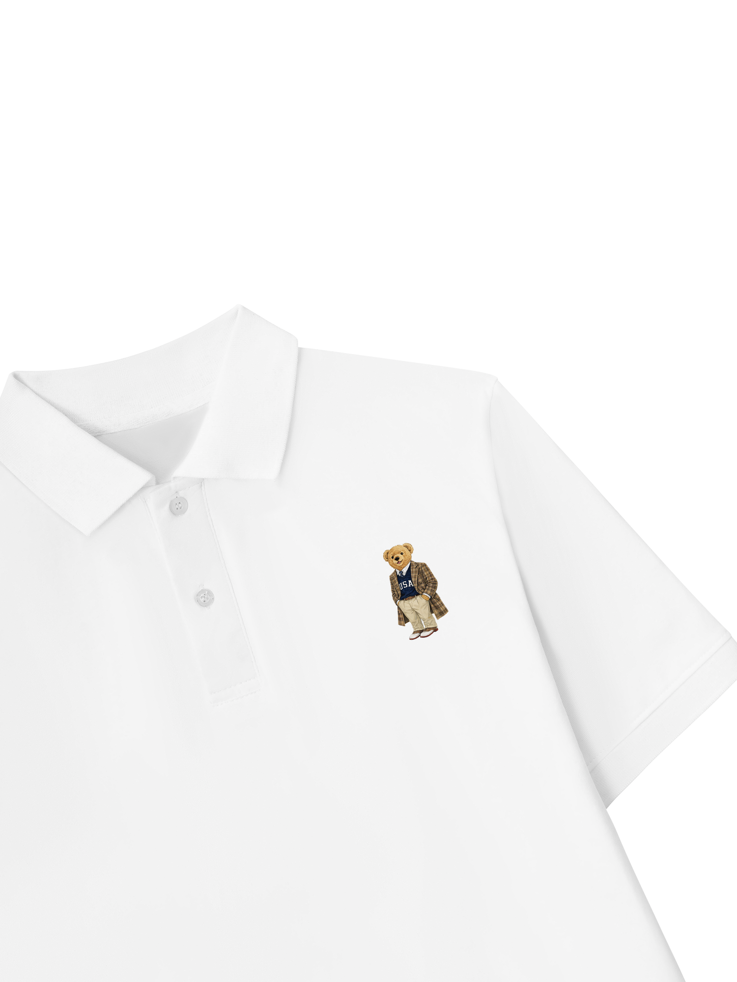 Áo Polo Relaxed Fit Bear One
