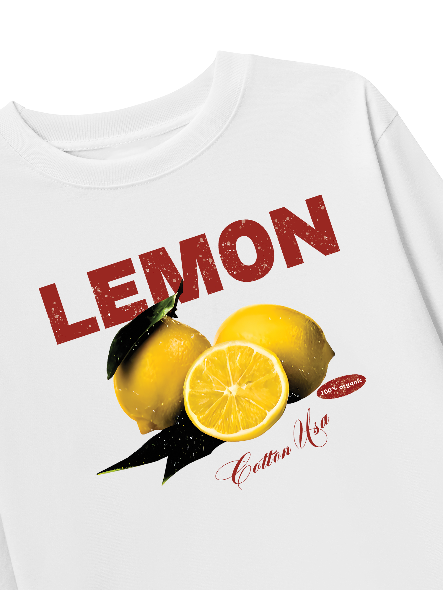 Áo Thun Dài Tay Tropical Lemon Orrganic