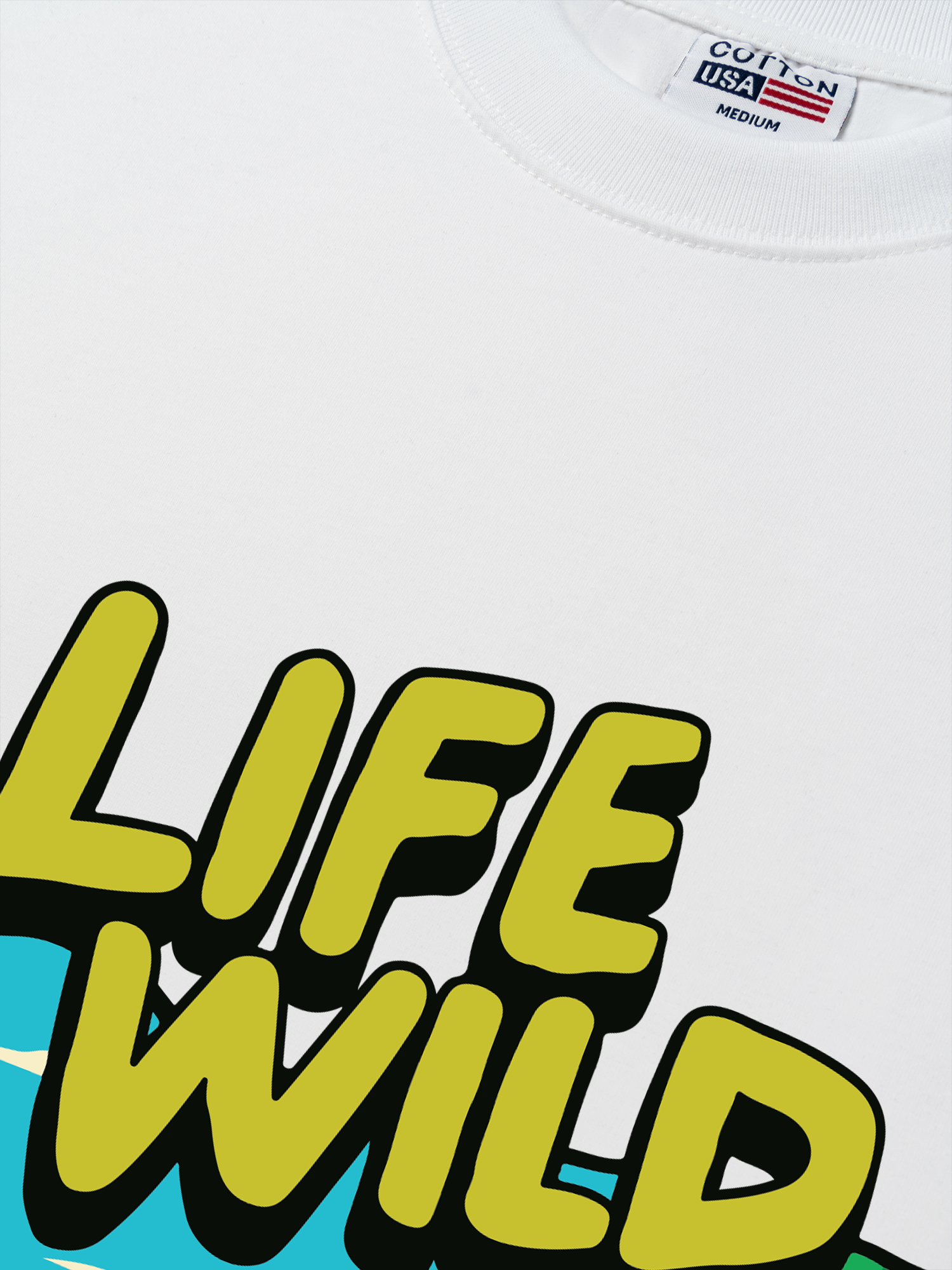 Áo Thun Relaxed Fit Adventure Life Wild