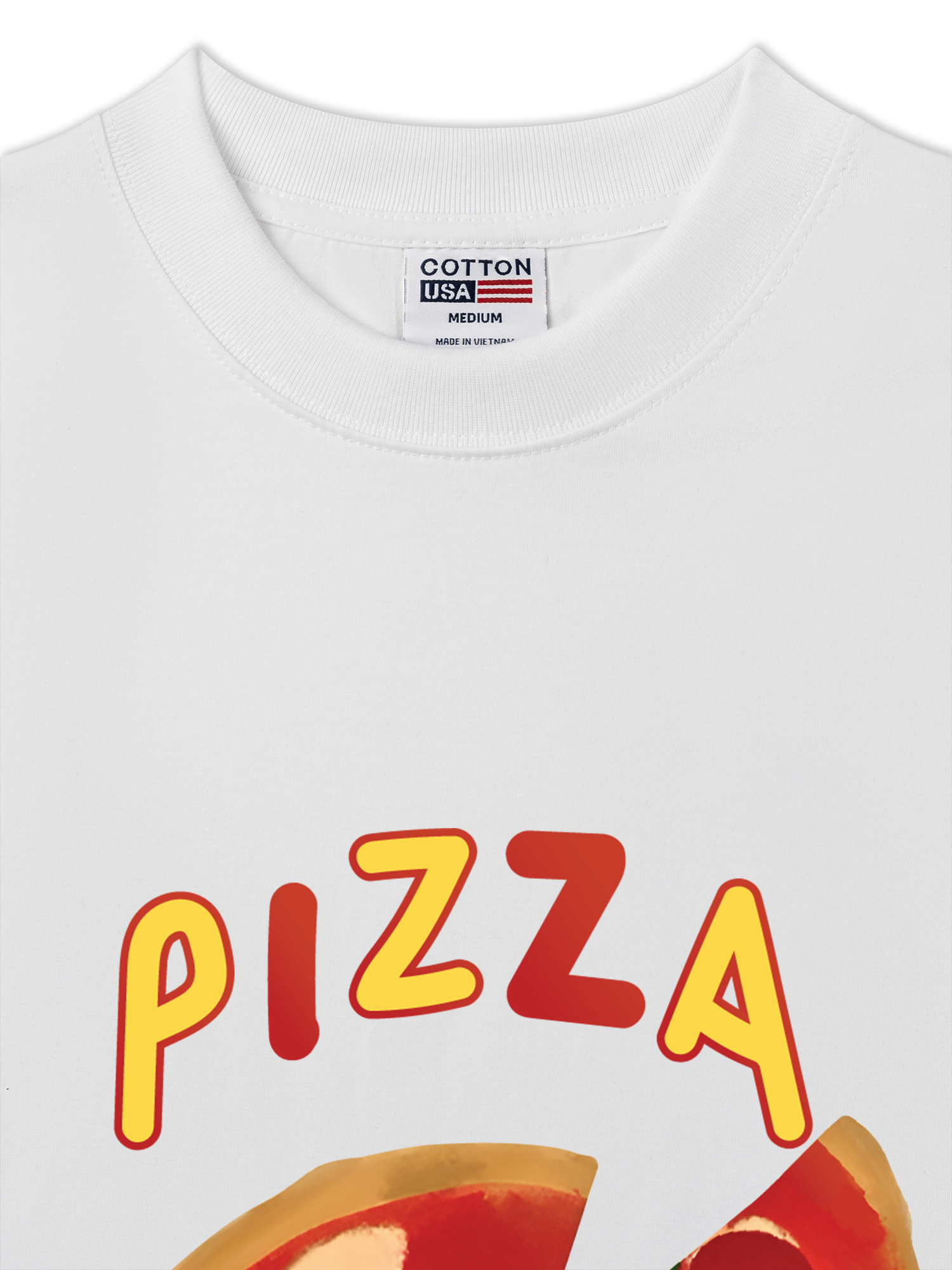 Áo Thun Relaxed Fit Yummy Mood Pizzapizza