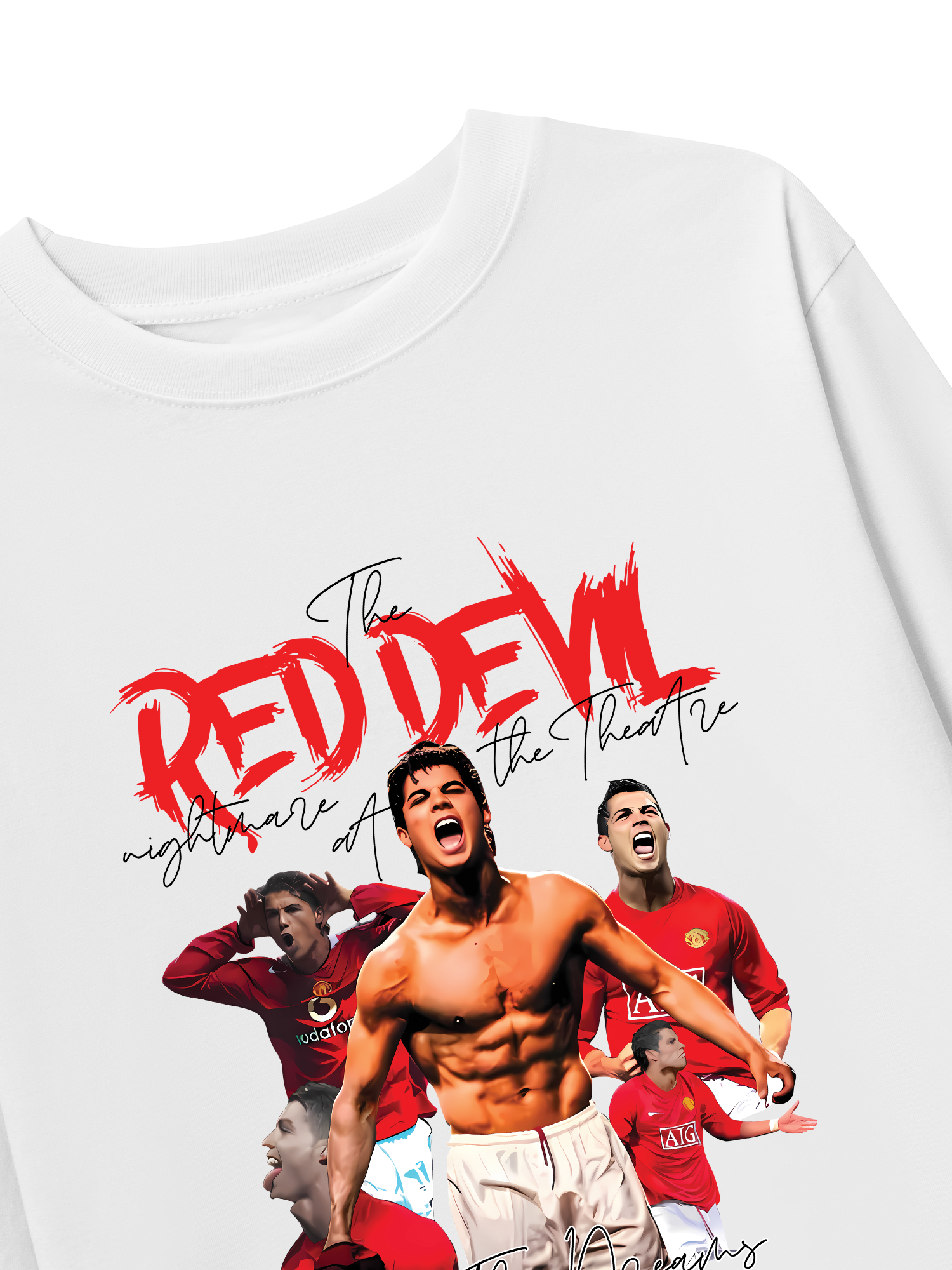 Áo Thun Dài Tay Manchester United Red Devils CR7