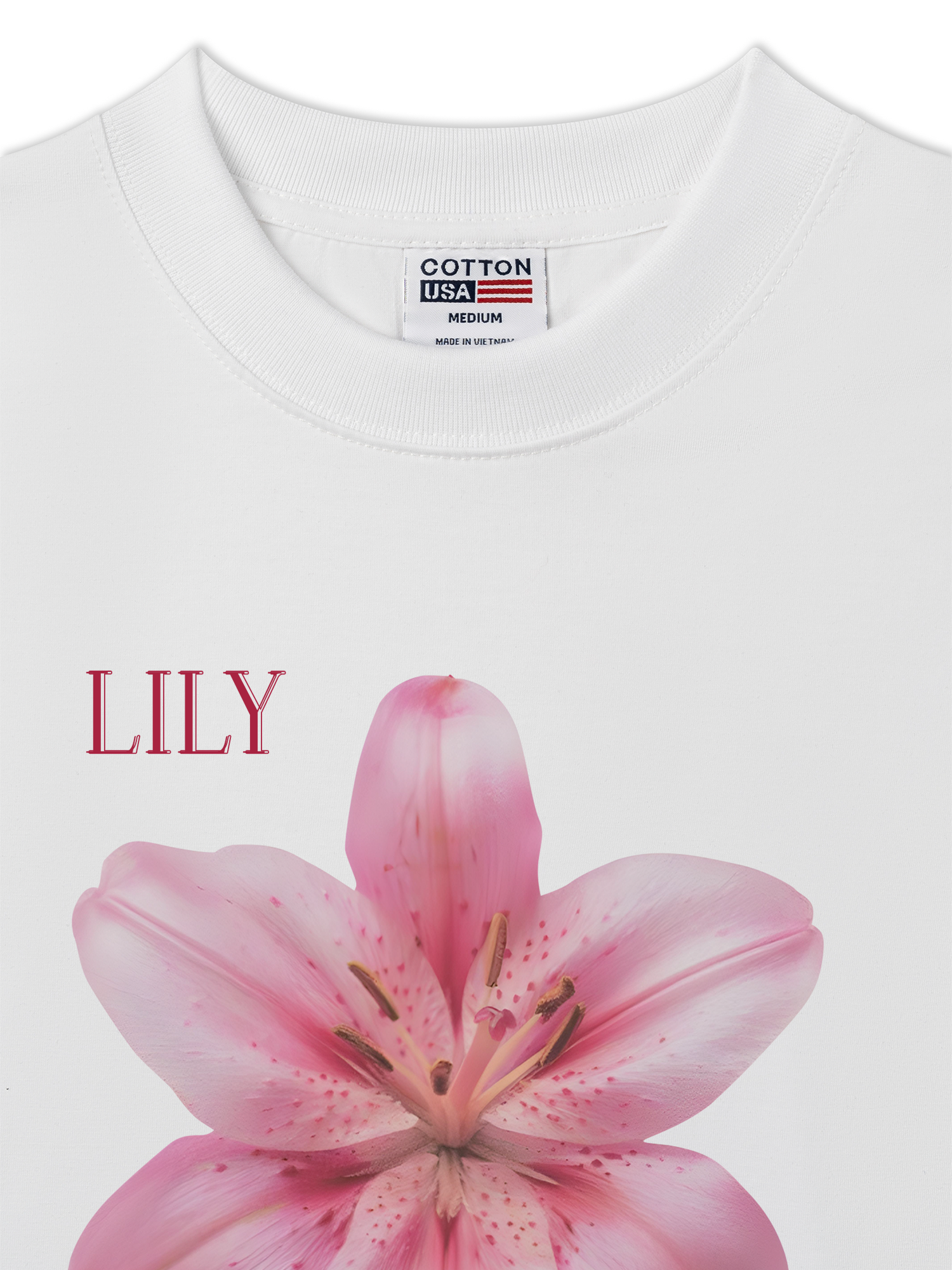 Áo Thun Relaxed Fit Floral Lily's Language