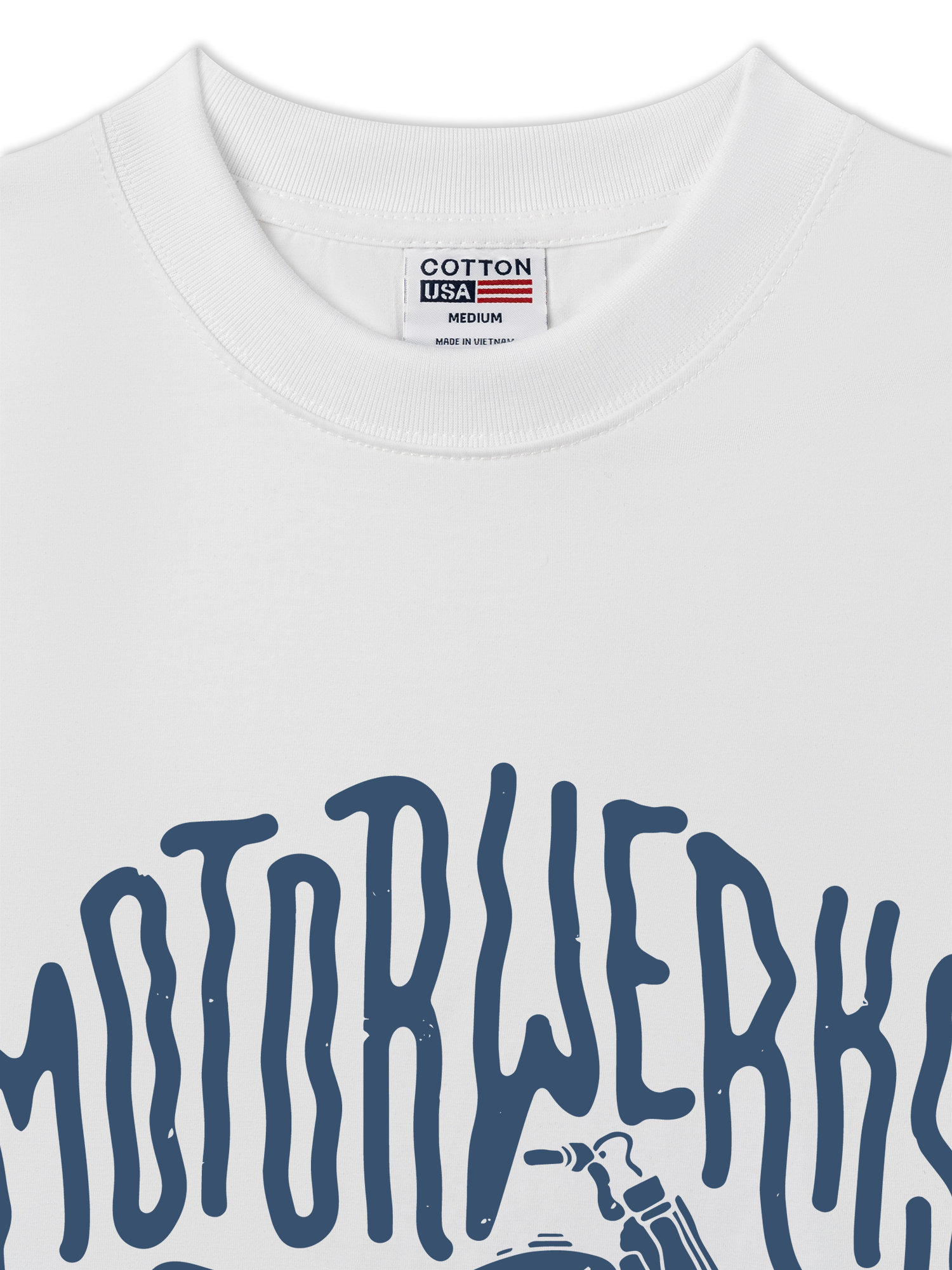 Áo Thun Relaxed Fit Motorbike Retro Ride