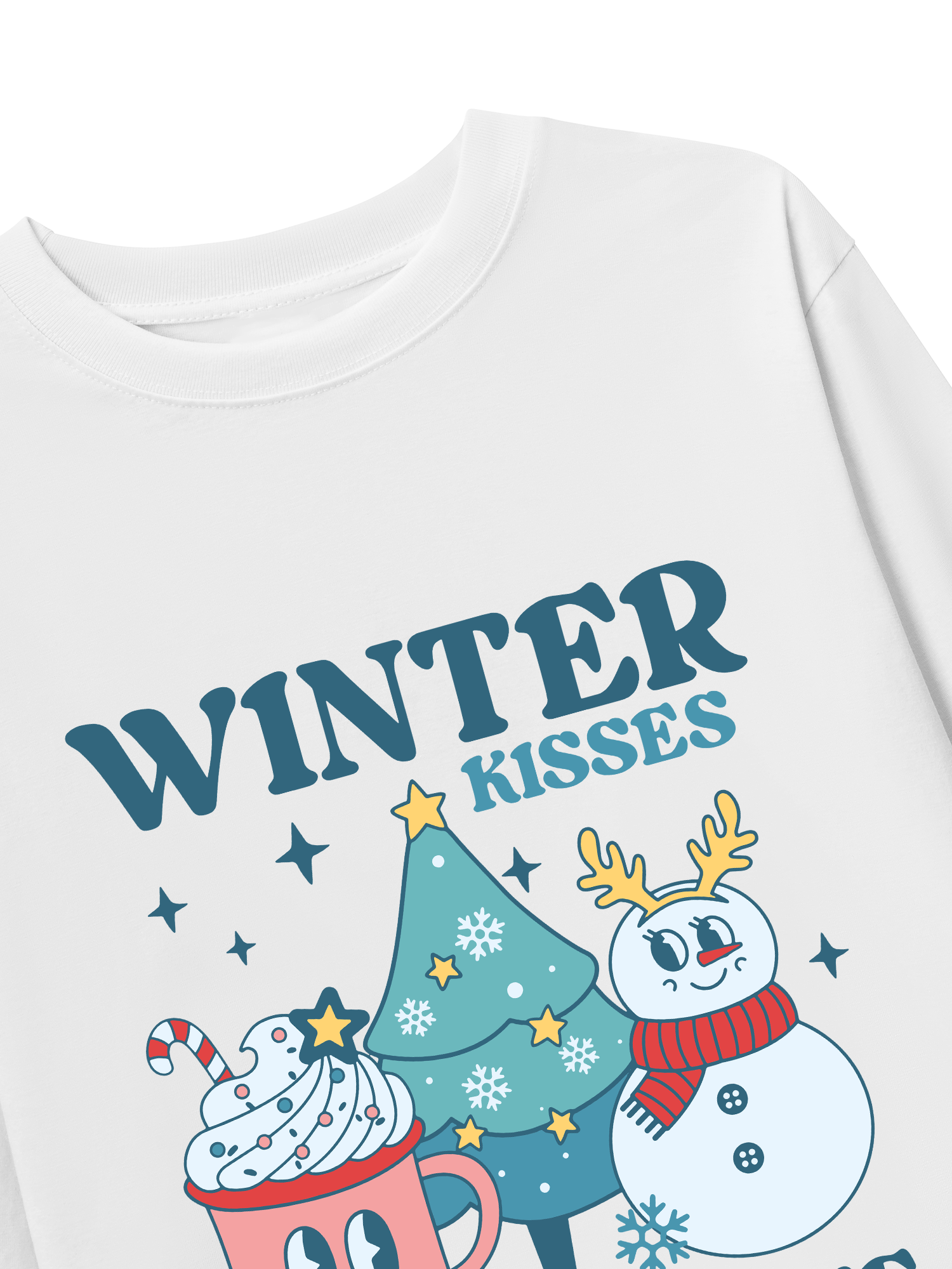 Áo Thun Dài Tay Winter Kisses