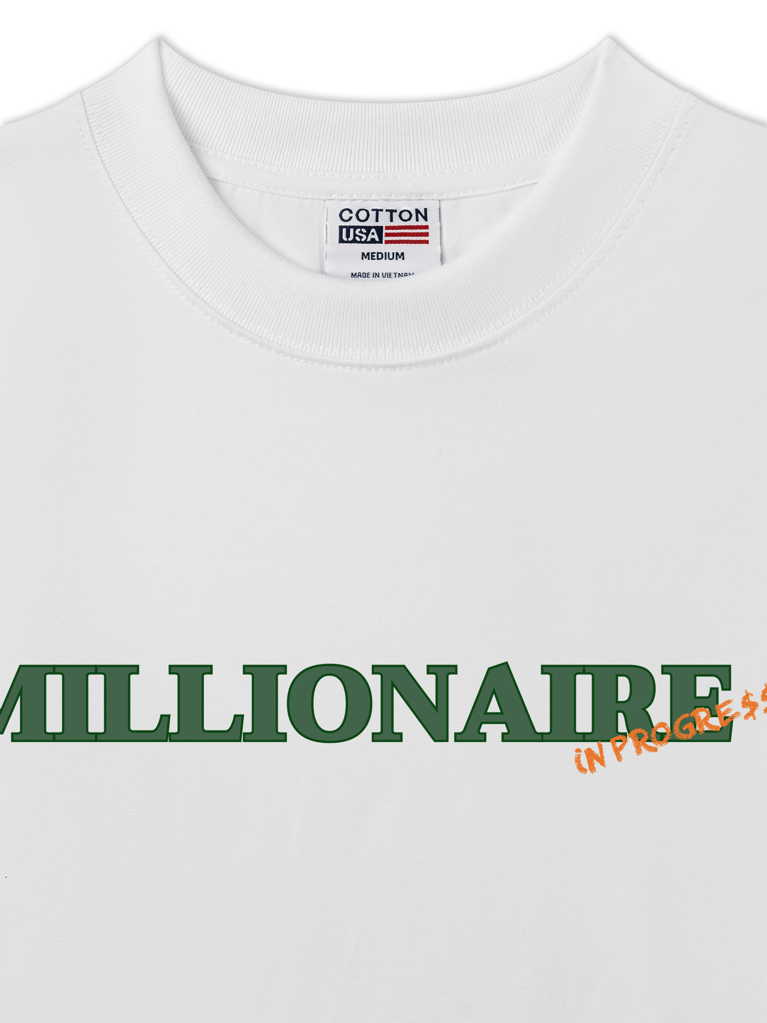 Áo Thun Relaxed Fit Money Millionaire In Progress