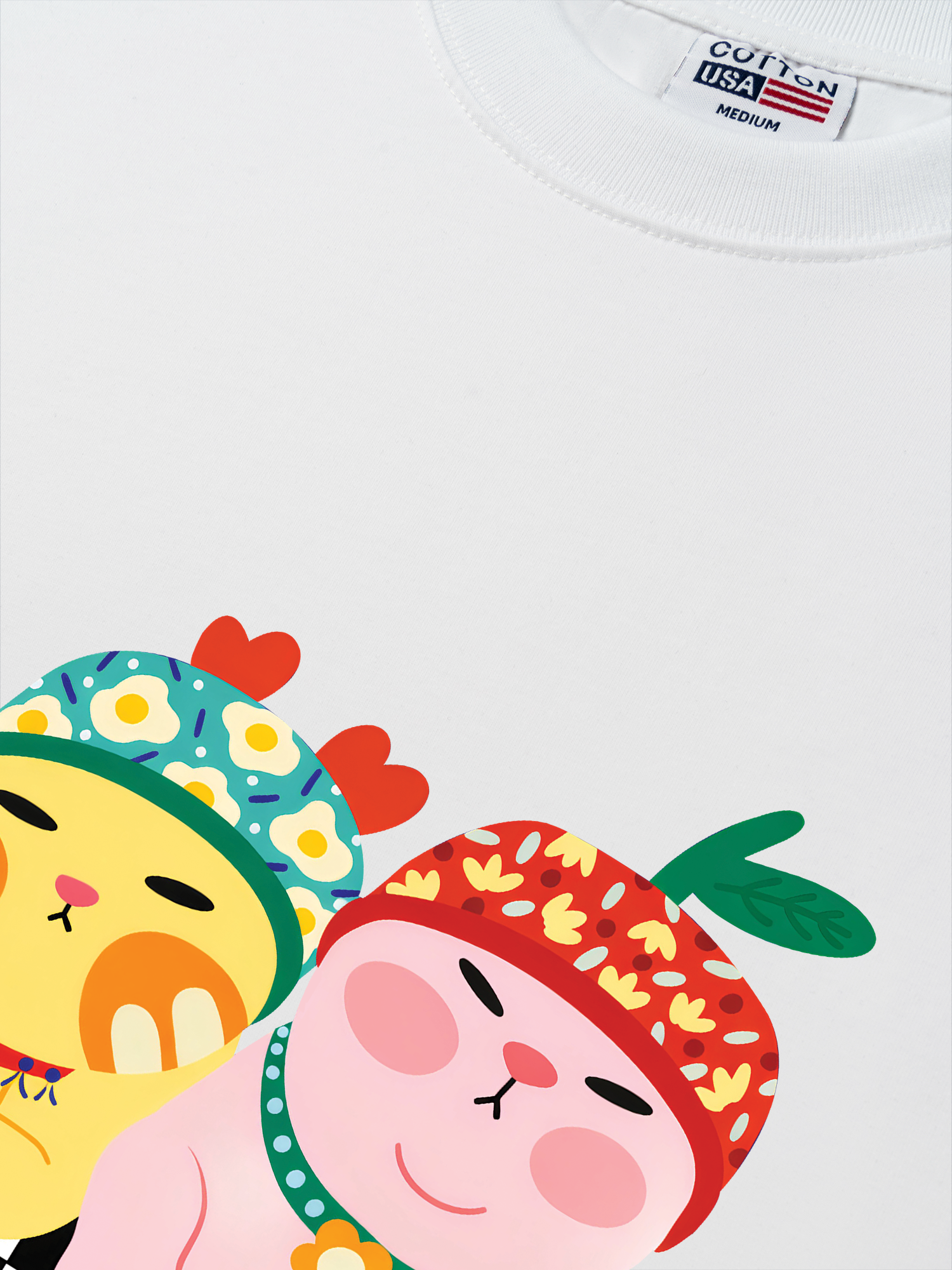 Áo Thun Relaxed Fit Fruit Meow Meow