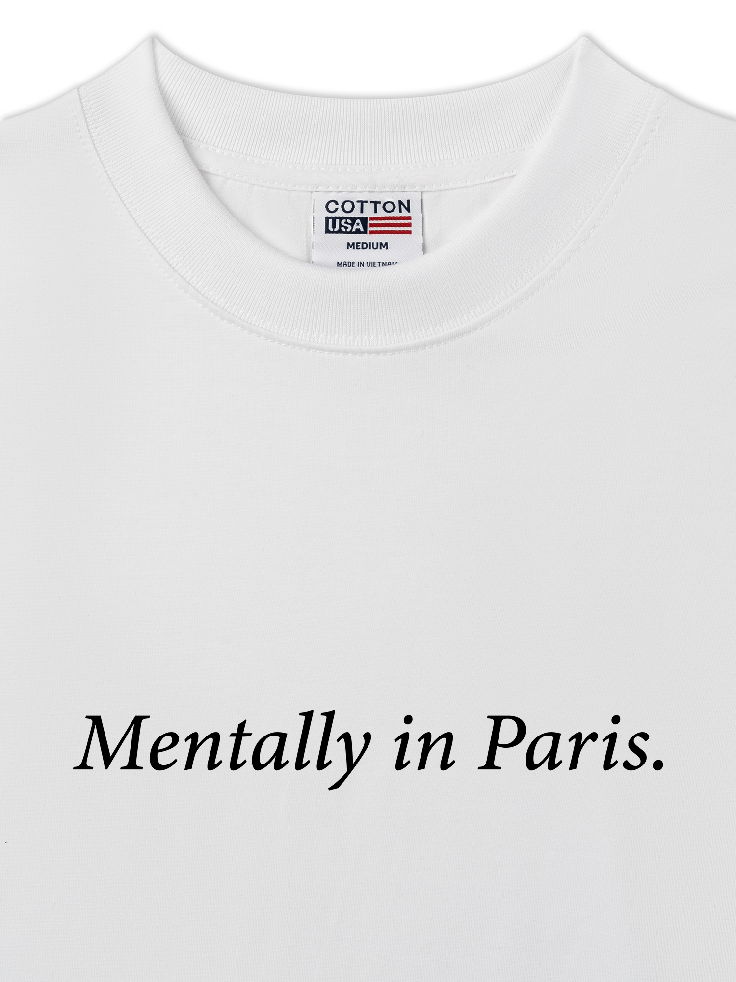 Áo Thun Relaxed Fit City Mentally In Paris