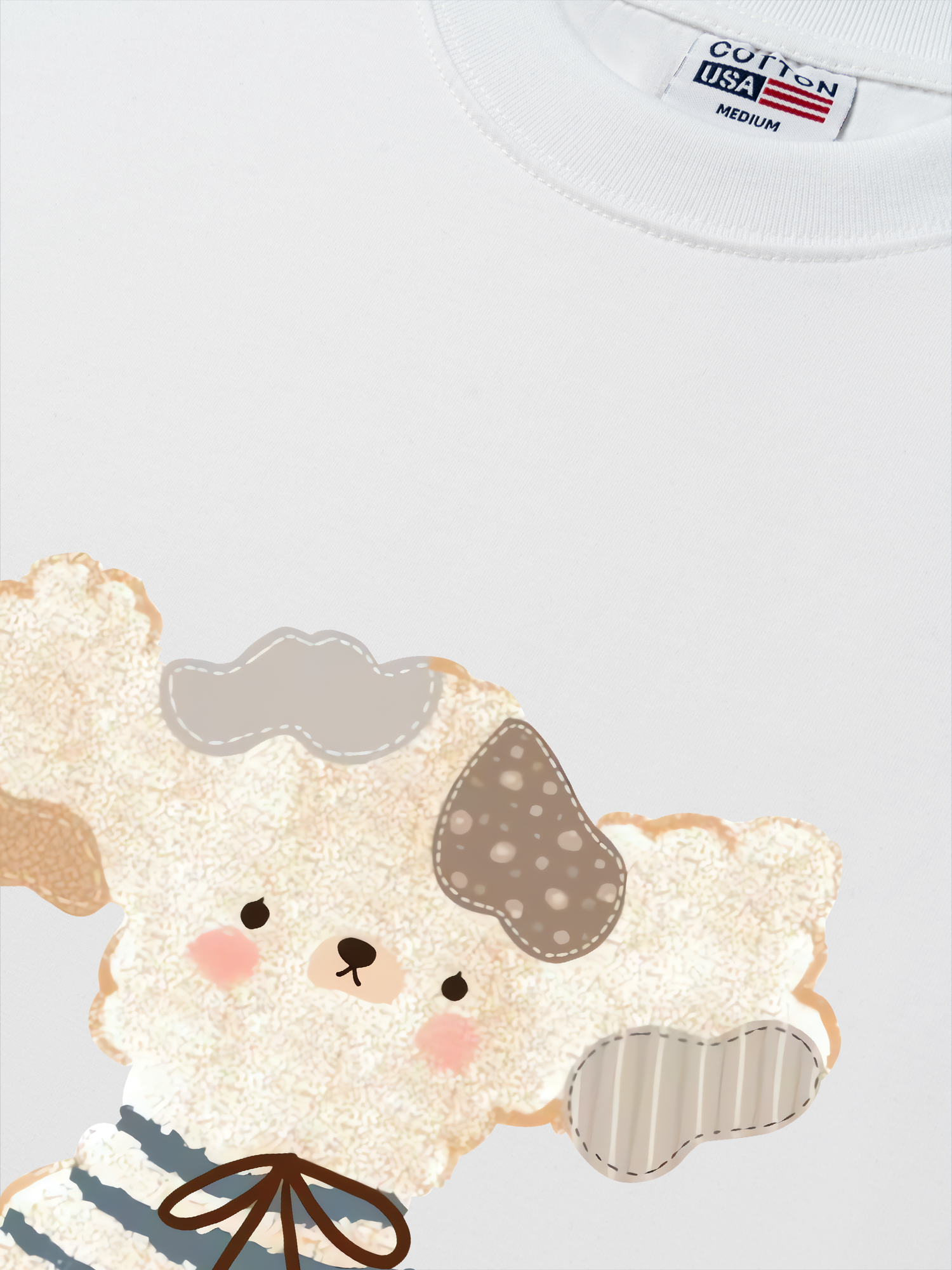 Áo Thun Relaxed Fit Soft Paw Fur You Puppy