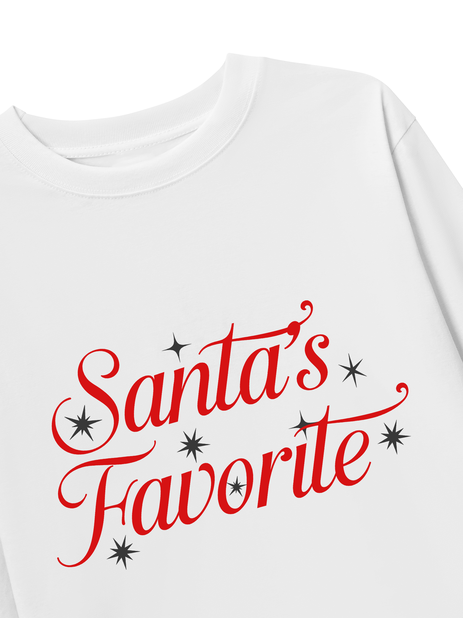 Áo Thun Dài Tay Santa_s Favorite