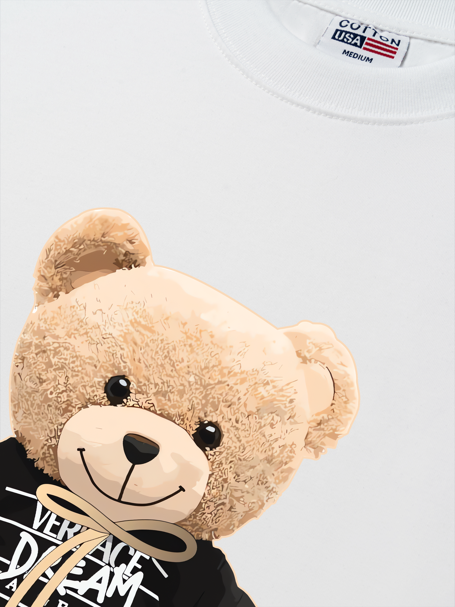 Áo Thun Relaxed Fit Vintage Bear