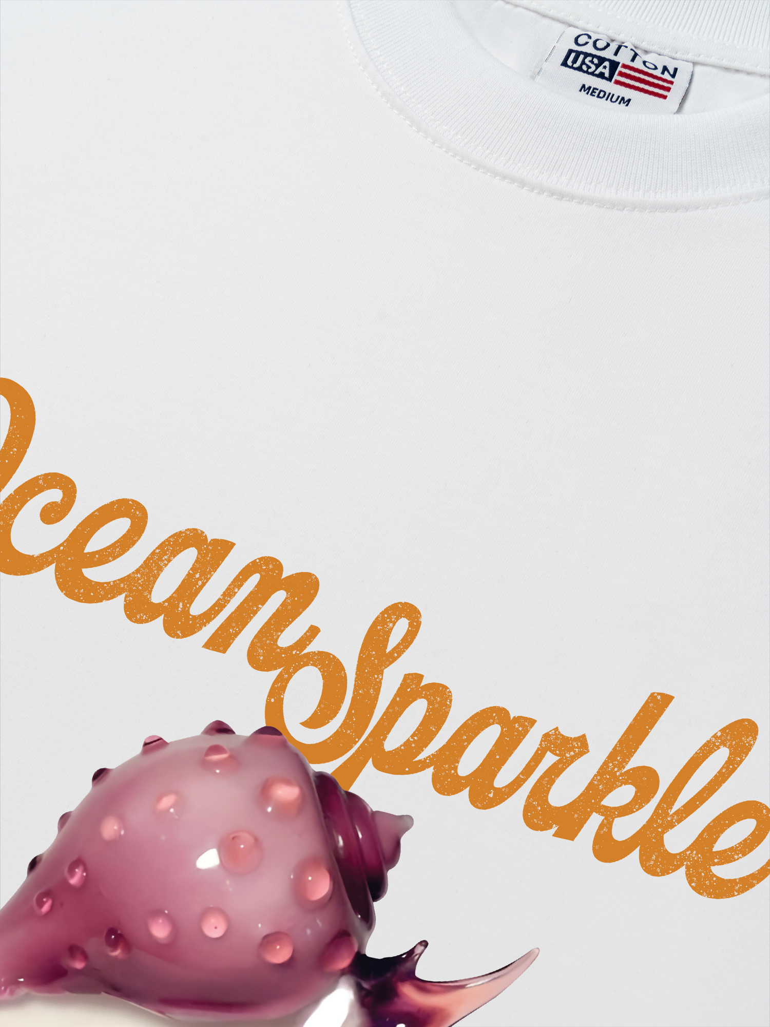 Áo Thun Relaxed Fit Bling Ocean Sparkle