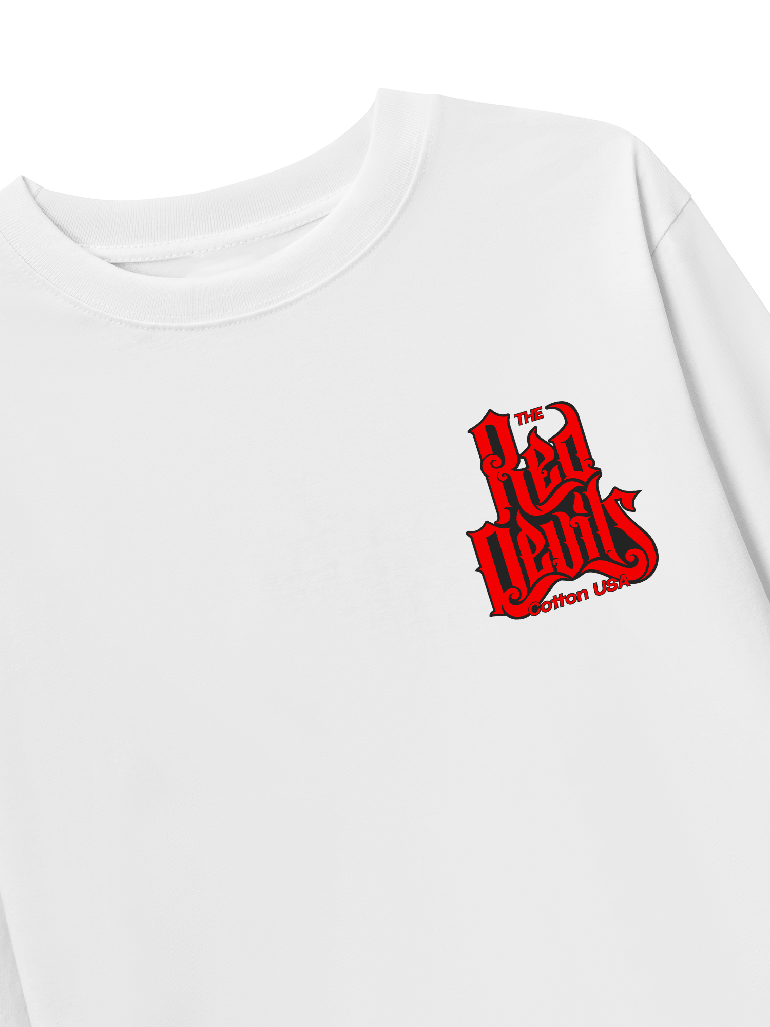 Áo Thun Dài Tay Art Style The Red Devils