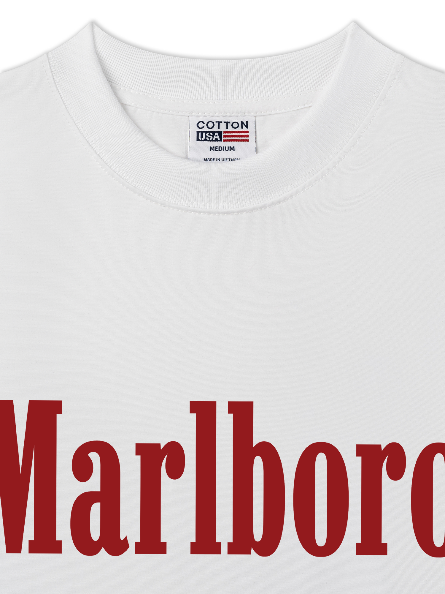 Áo Thun Relaxed Fit Marlboro Basic Logo