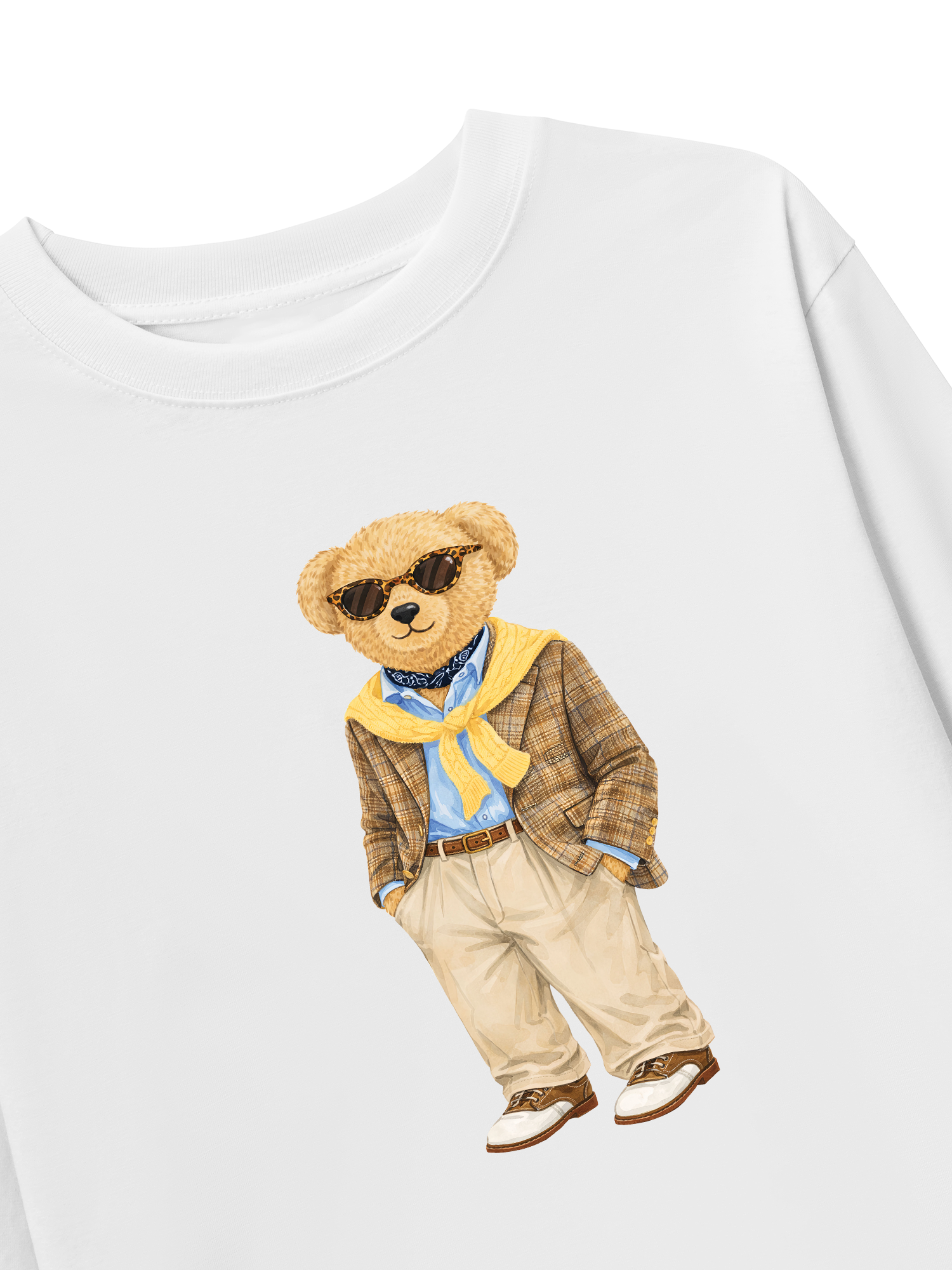Áo Thun Dài Tay Gentle Bear