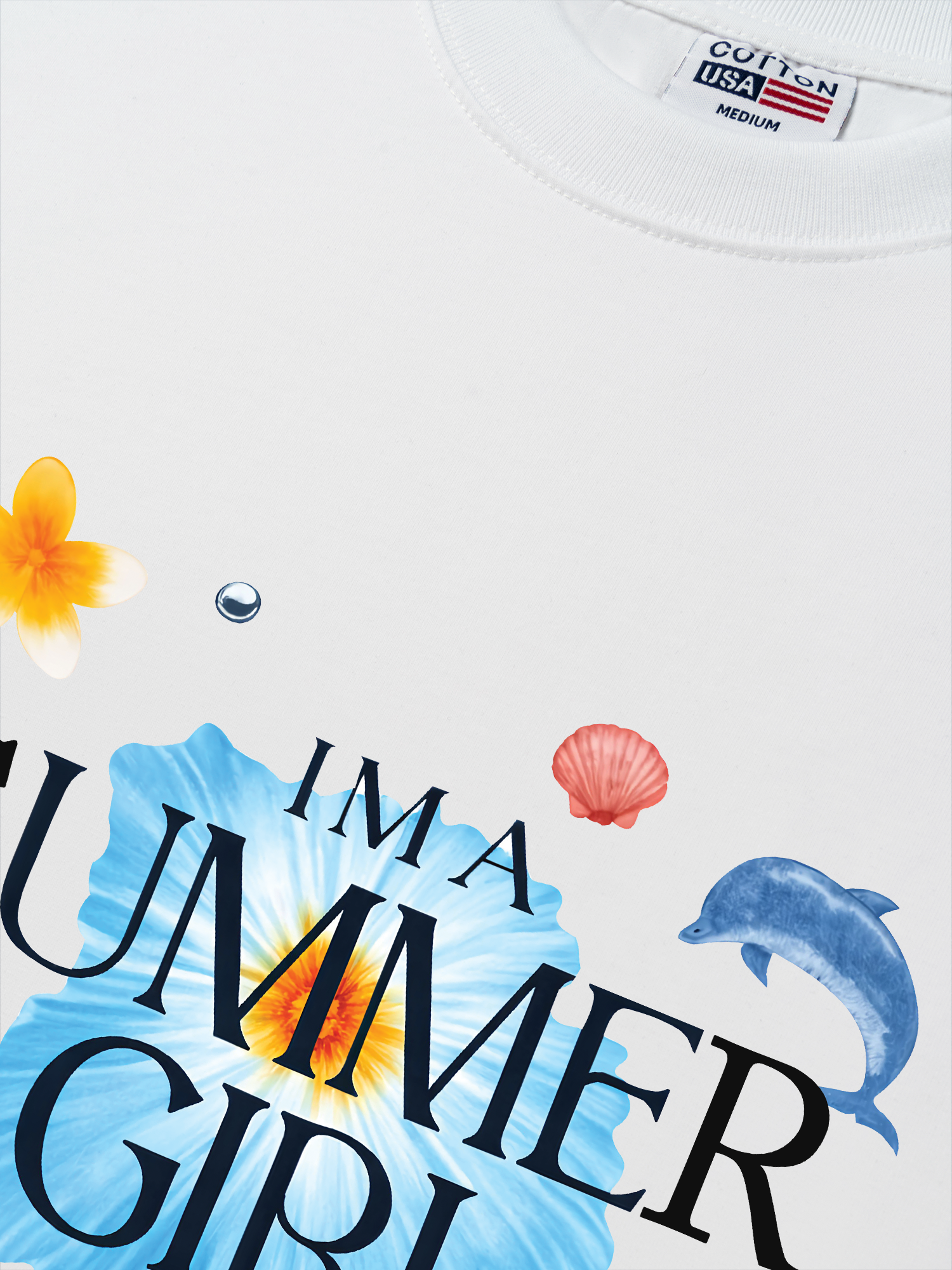 Áo Thun Relaxed Fit Summer Girl