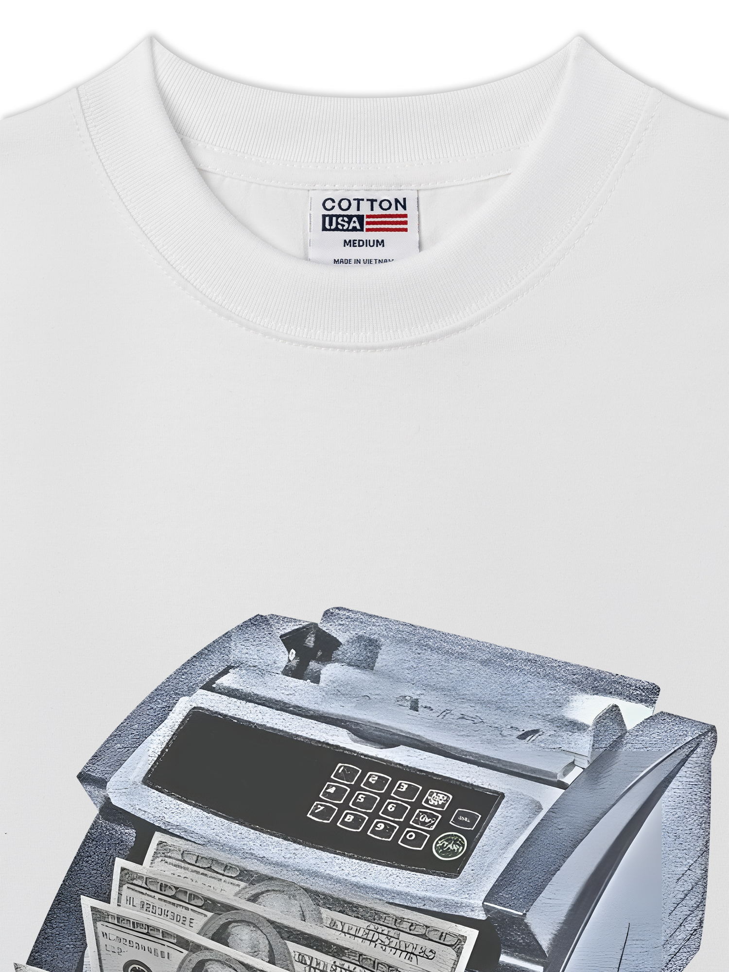 Áo Thun Relaxed Fit Money Rich For Myself