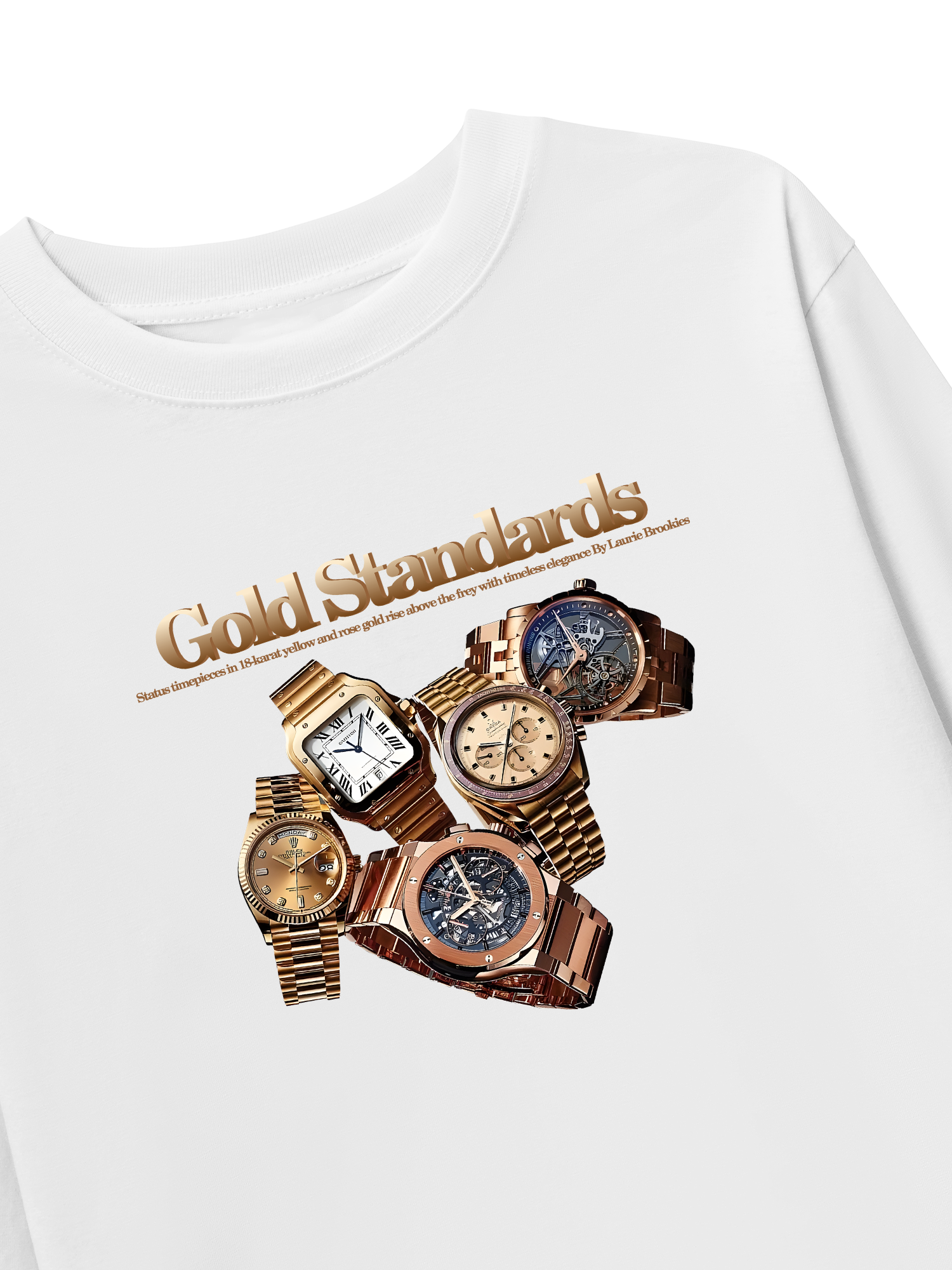 Áo Thun Dài Tay Watch Gold Standards