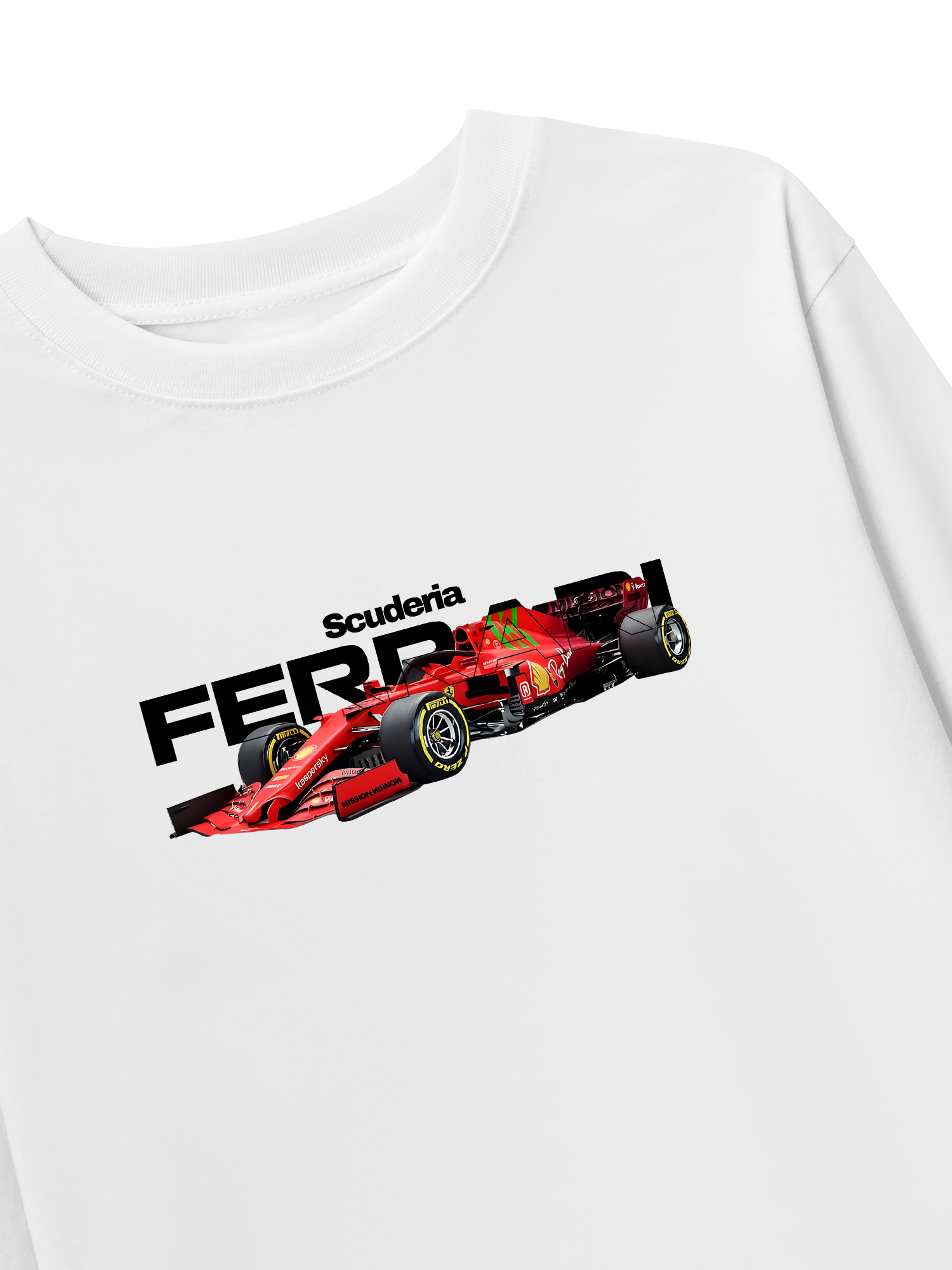 Áo Thun Dài Tay Ferrari The Pracing Horse