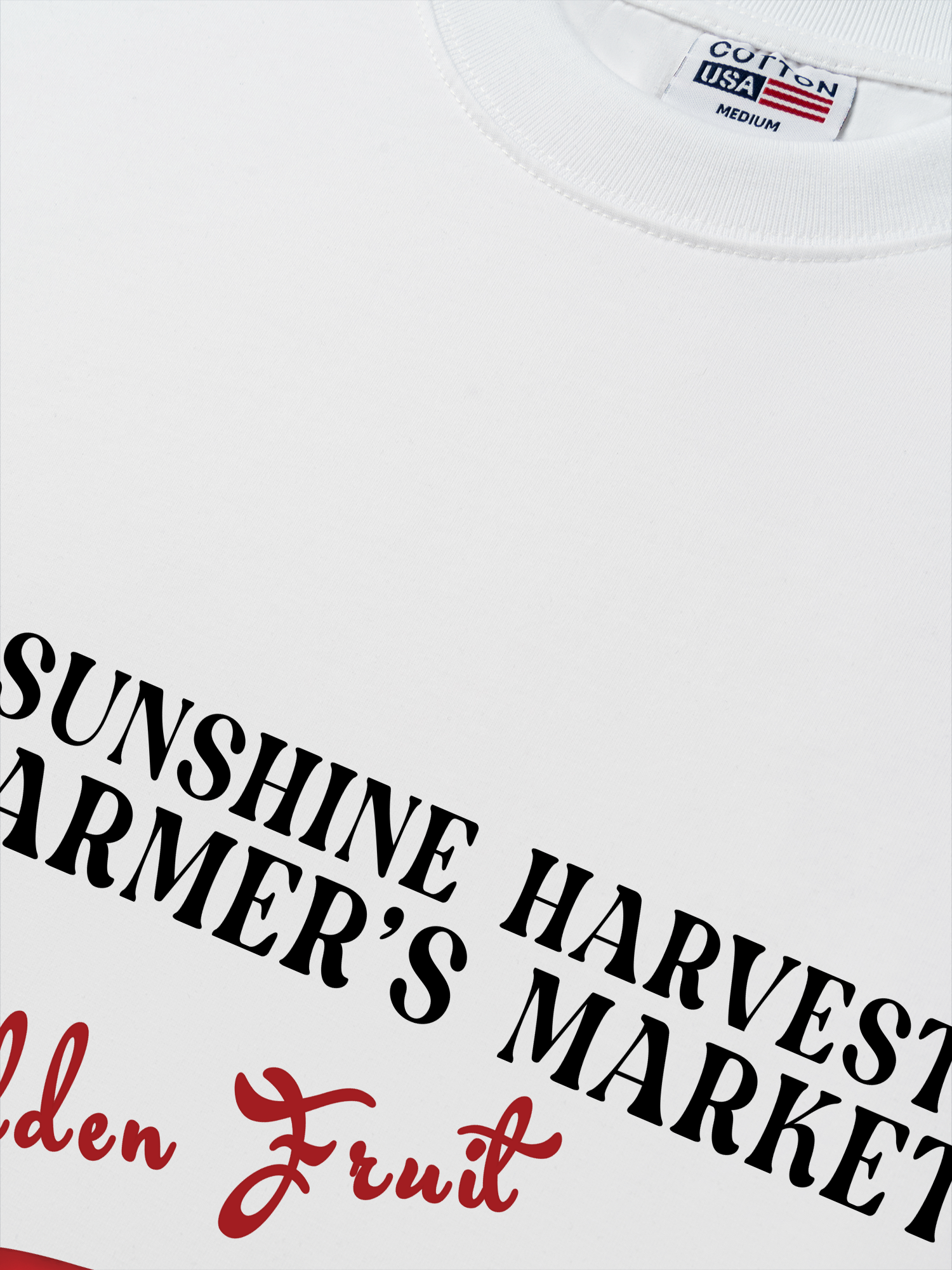 Áo Thun Relaxed Fit Tropical Watermelon Farm Marrket