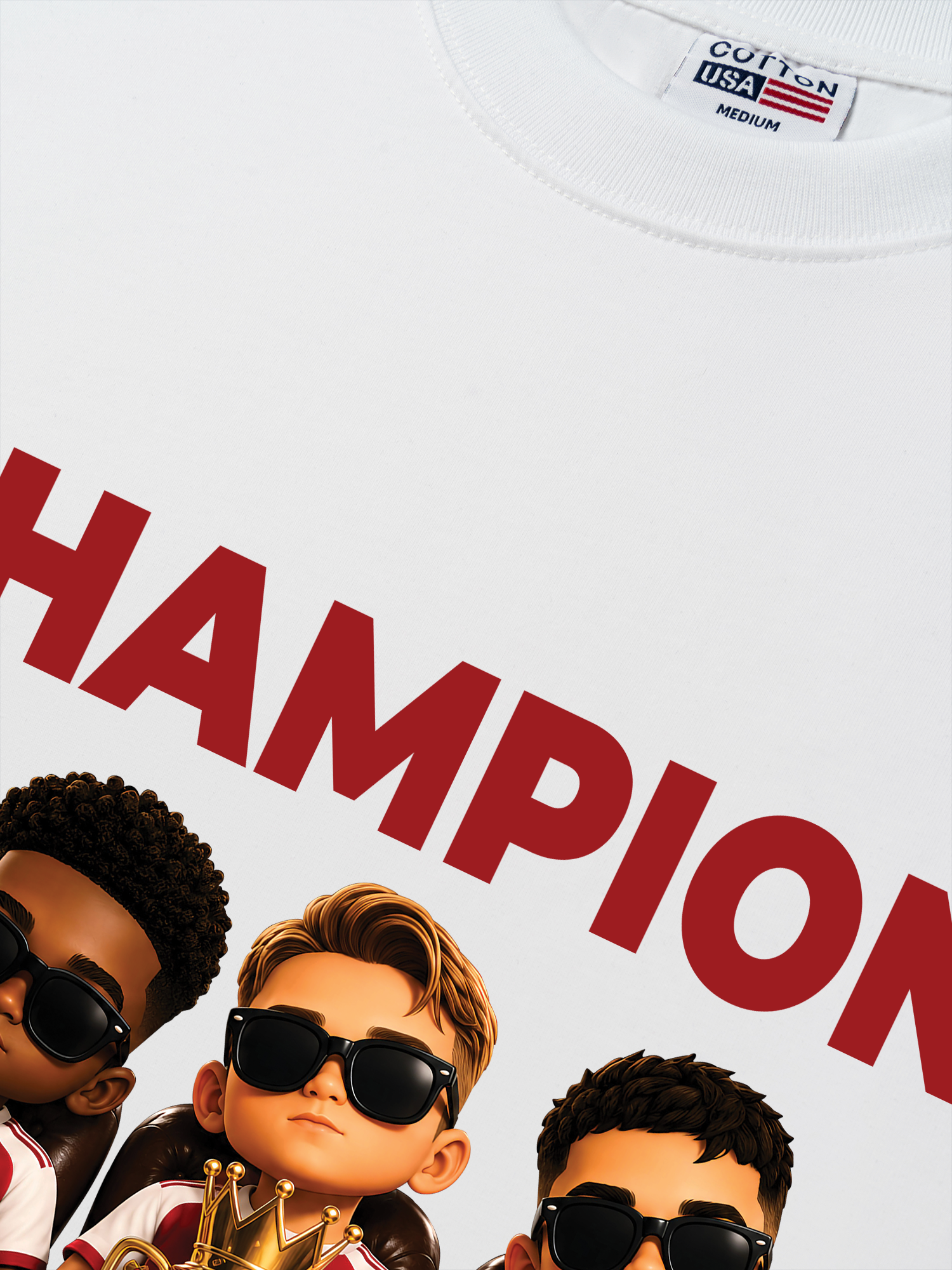 Áo Thun Relaxed Fit Soccer Champions Arsenal