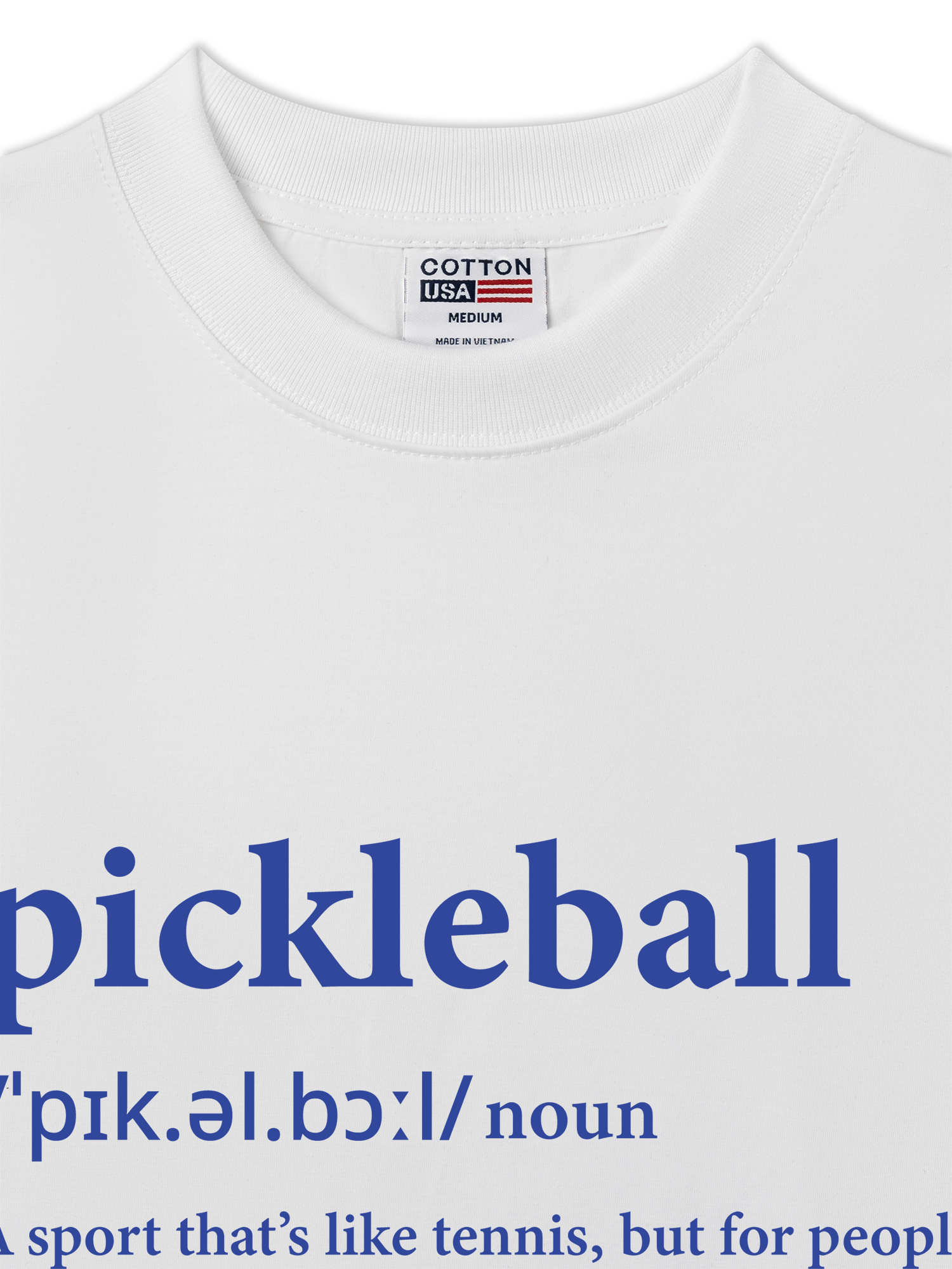 Áo Thun Relaxed Fit Pickleball Dictionary