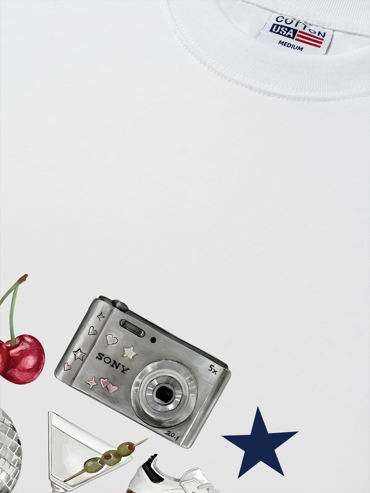 Áo Thun Relaxed Fit Baseball Cute Things