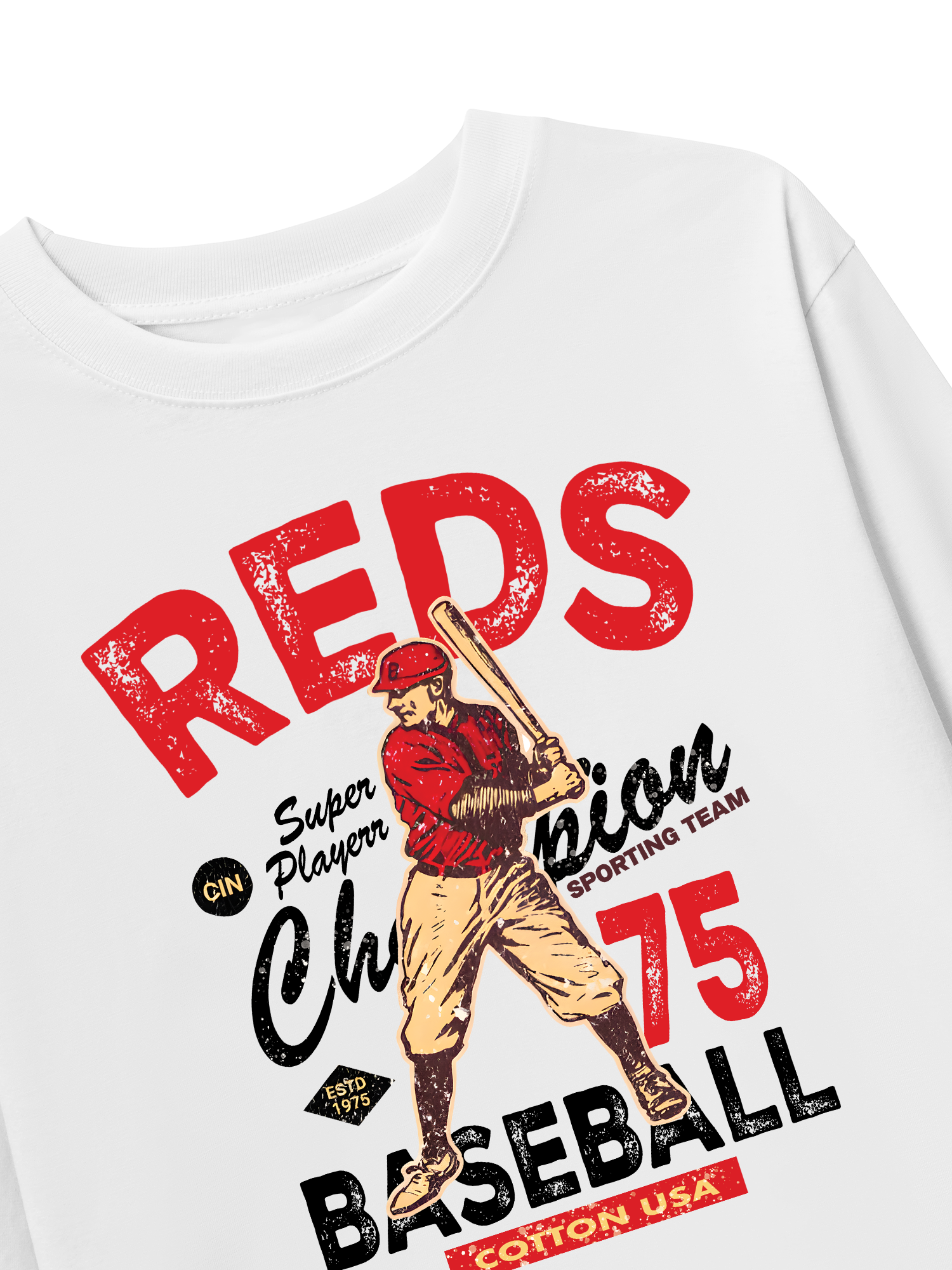 Áo Thun Dài Tay Baseball Super Player