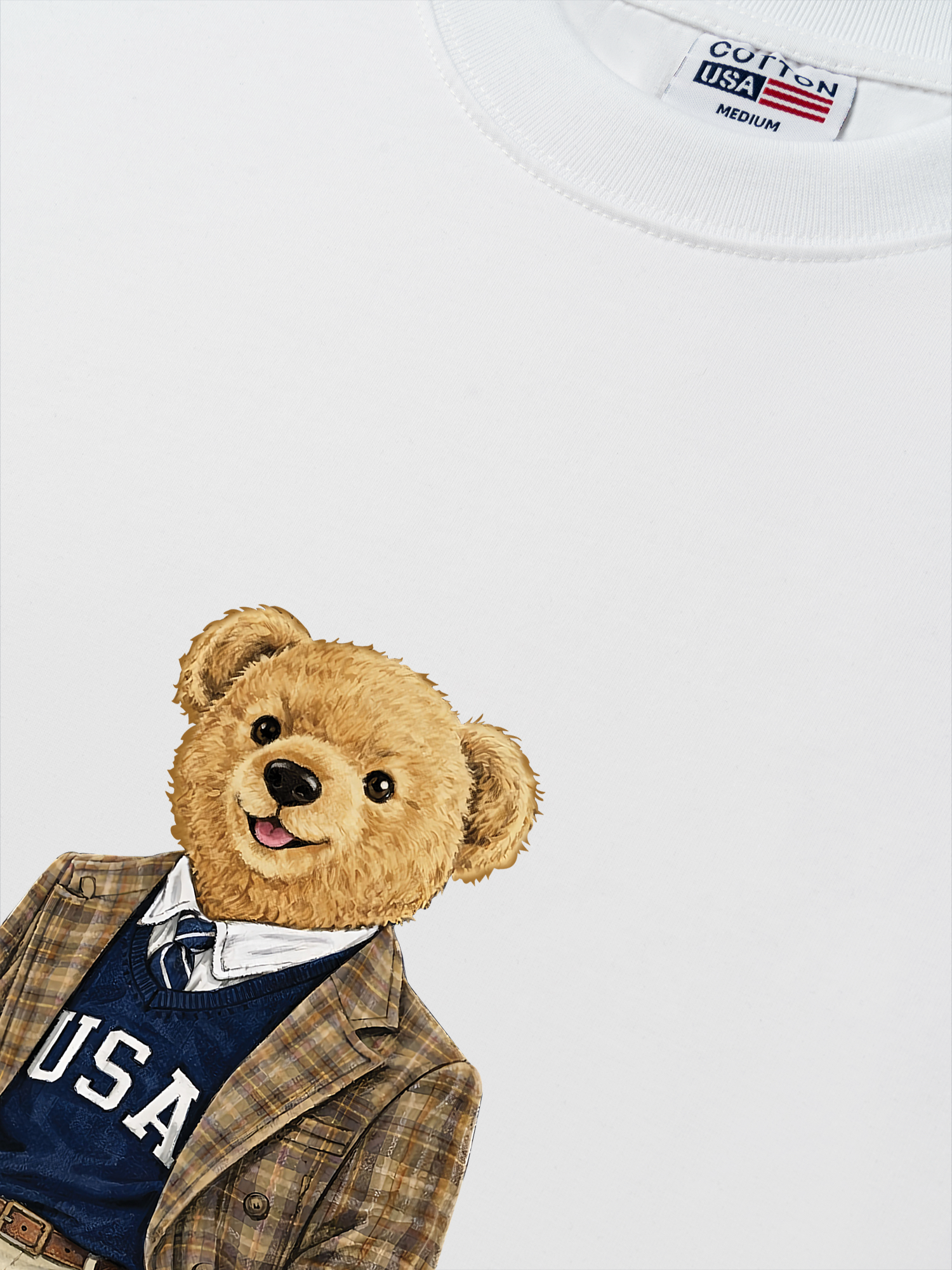 Áo Thun Relaxed Fit Bear One