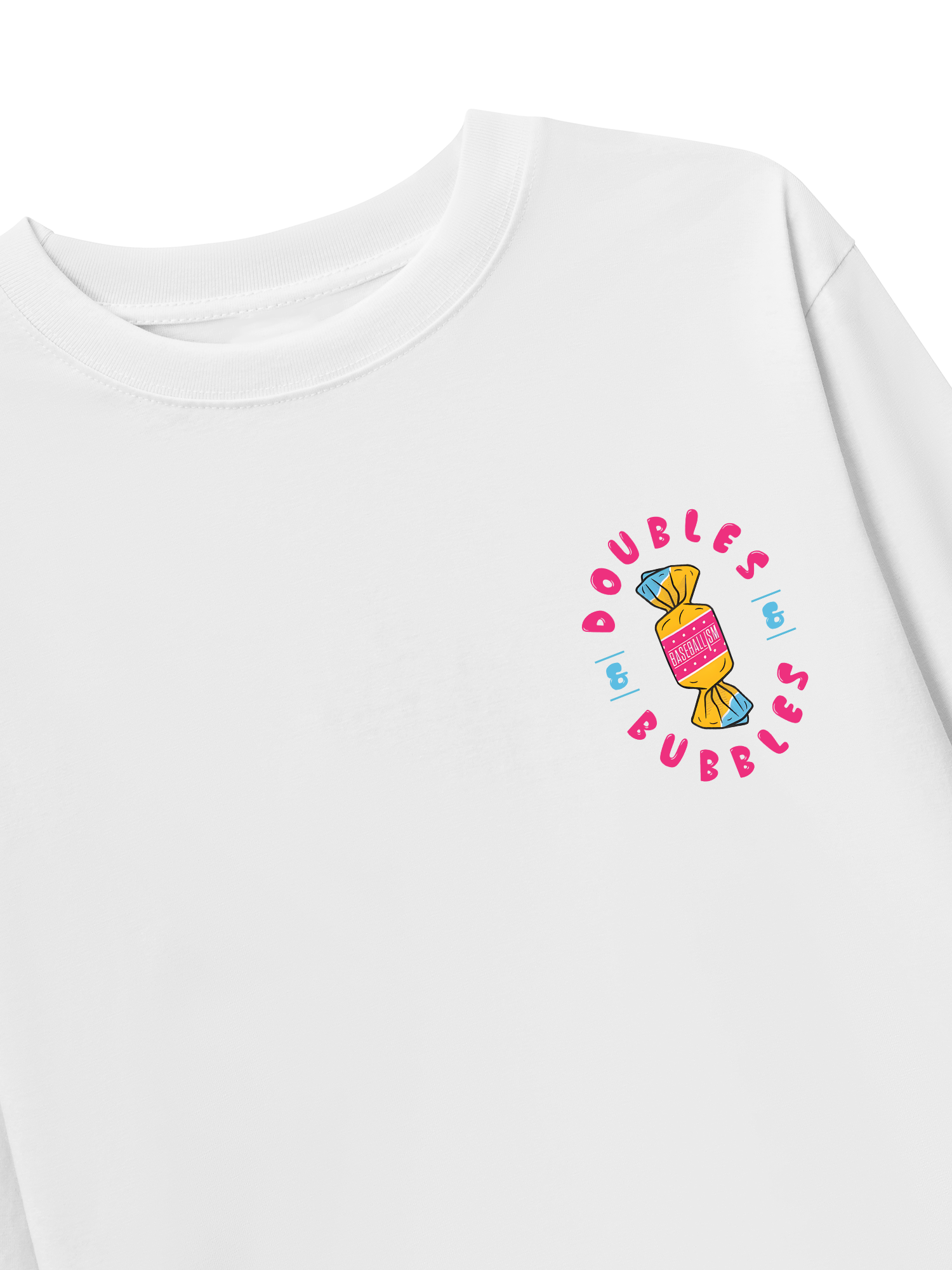 Áo Thun Dài Tay Baseball Double Bubble