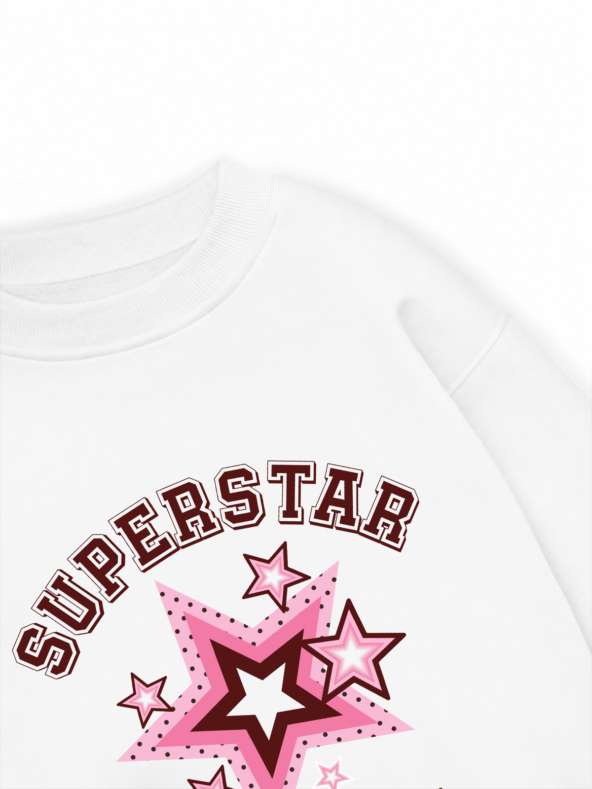 Áo Sweater Nỉ Hai Da Dotty Mood Super Star