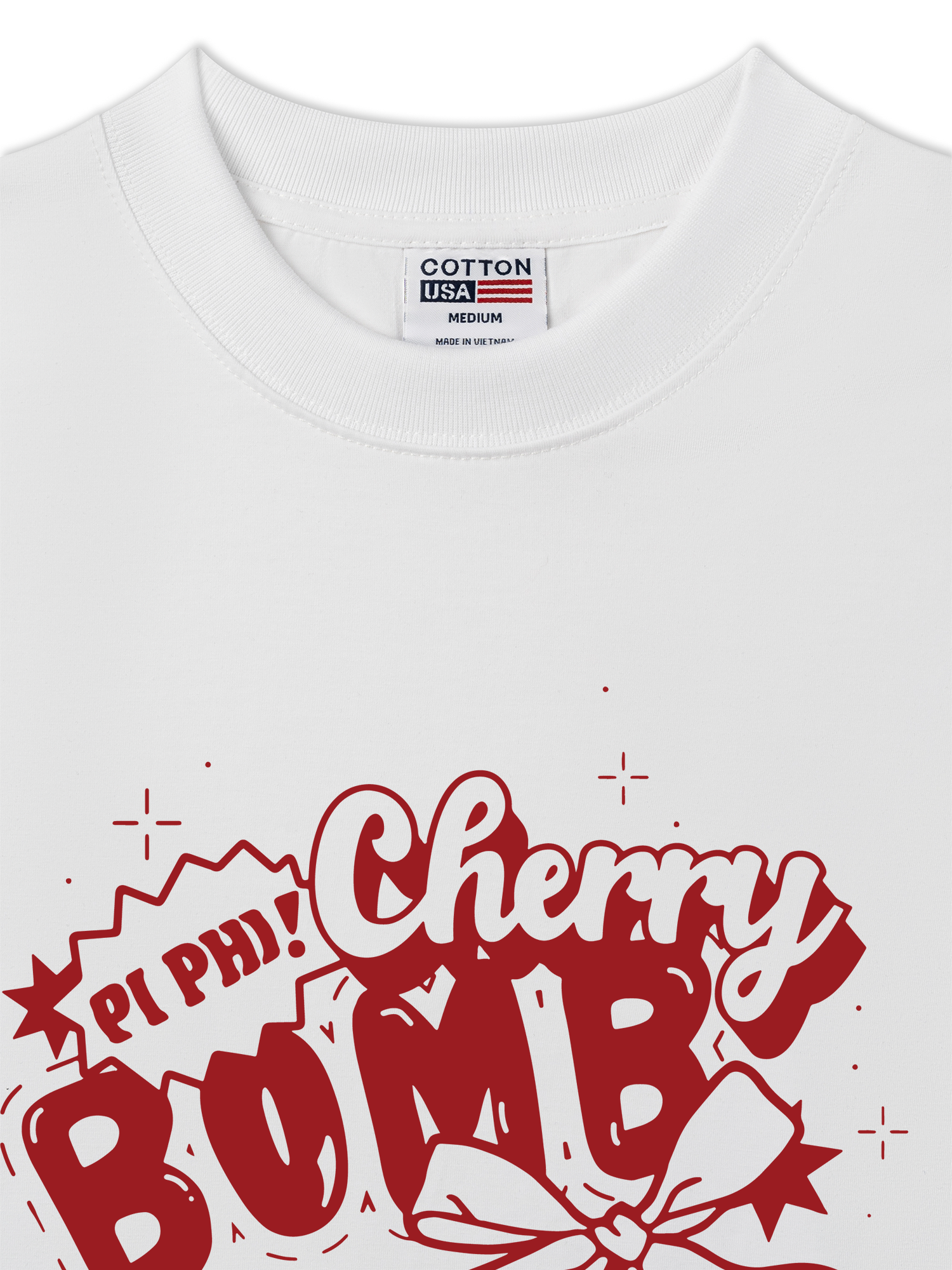 Áo Thun Relaxed Fit Tropical Cherry Bomb