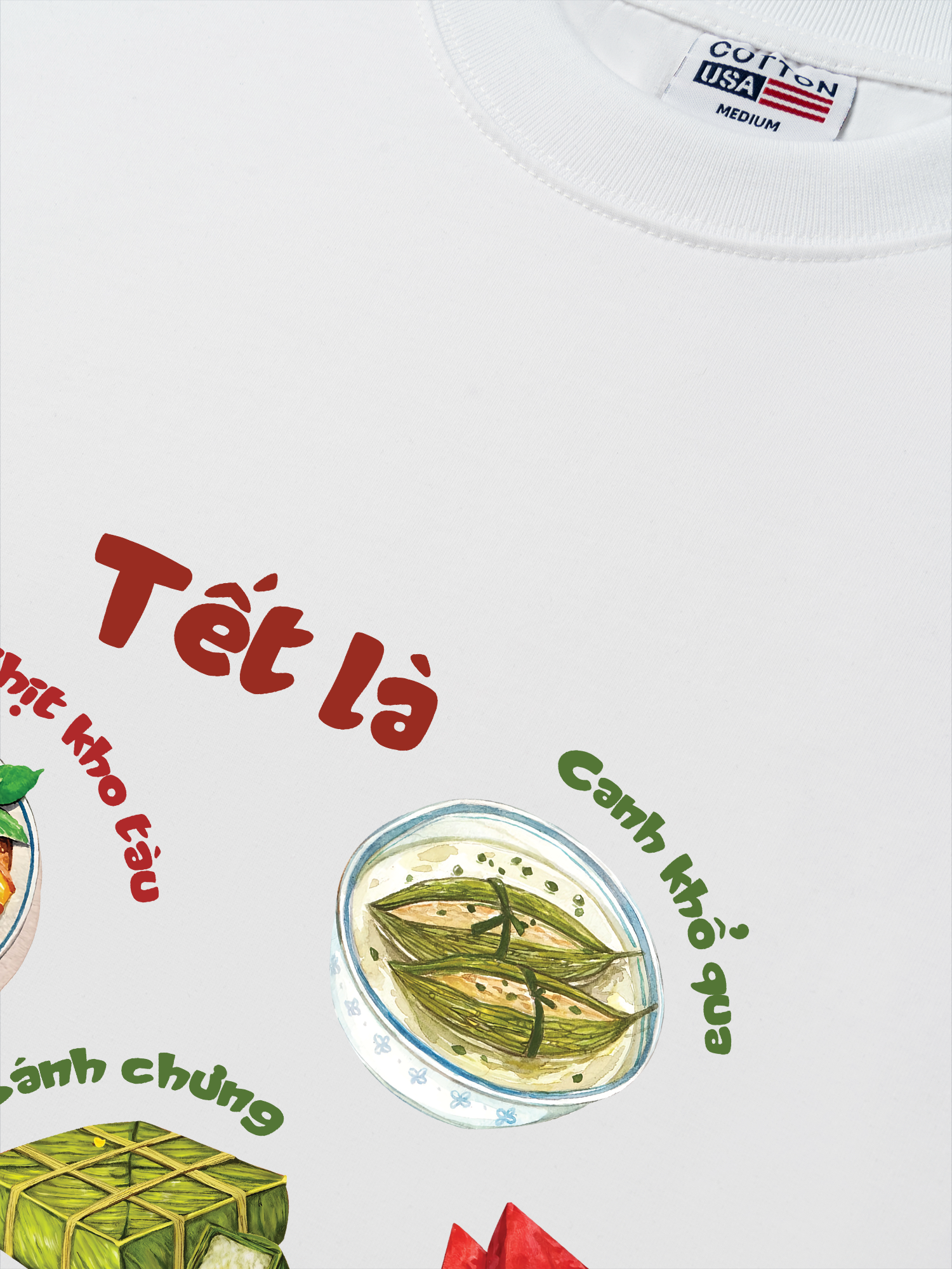 Áo Thun Relaxed Fit Tết Là 1