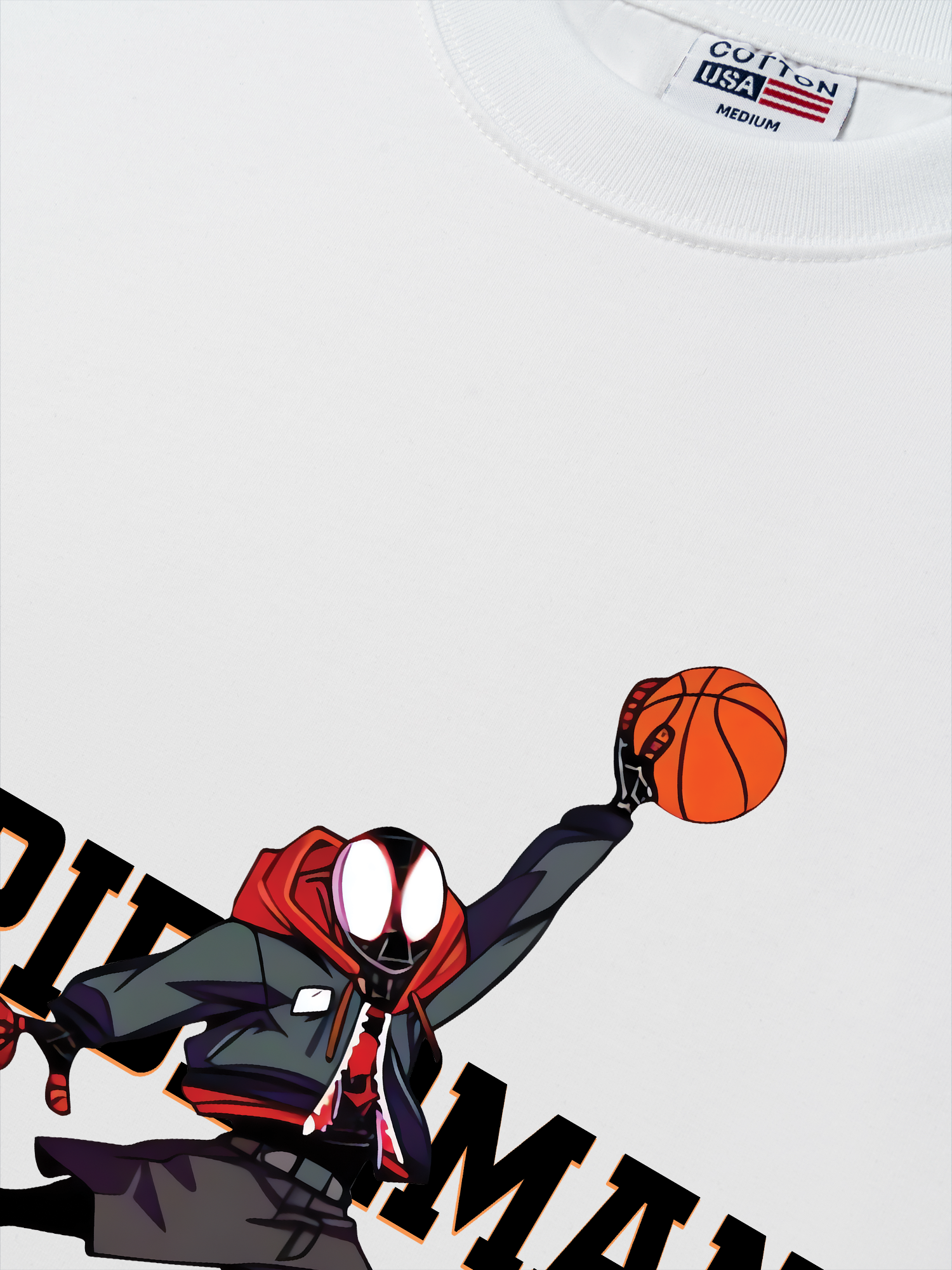 Áo Thun Relaxed Fit Basketball Spider