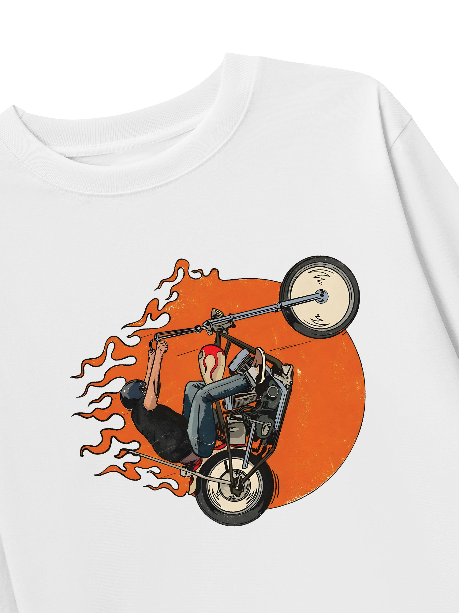 Áo Thun Dài Tay Born To Ride