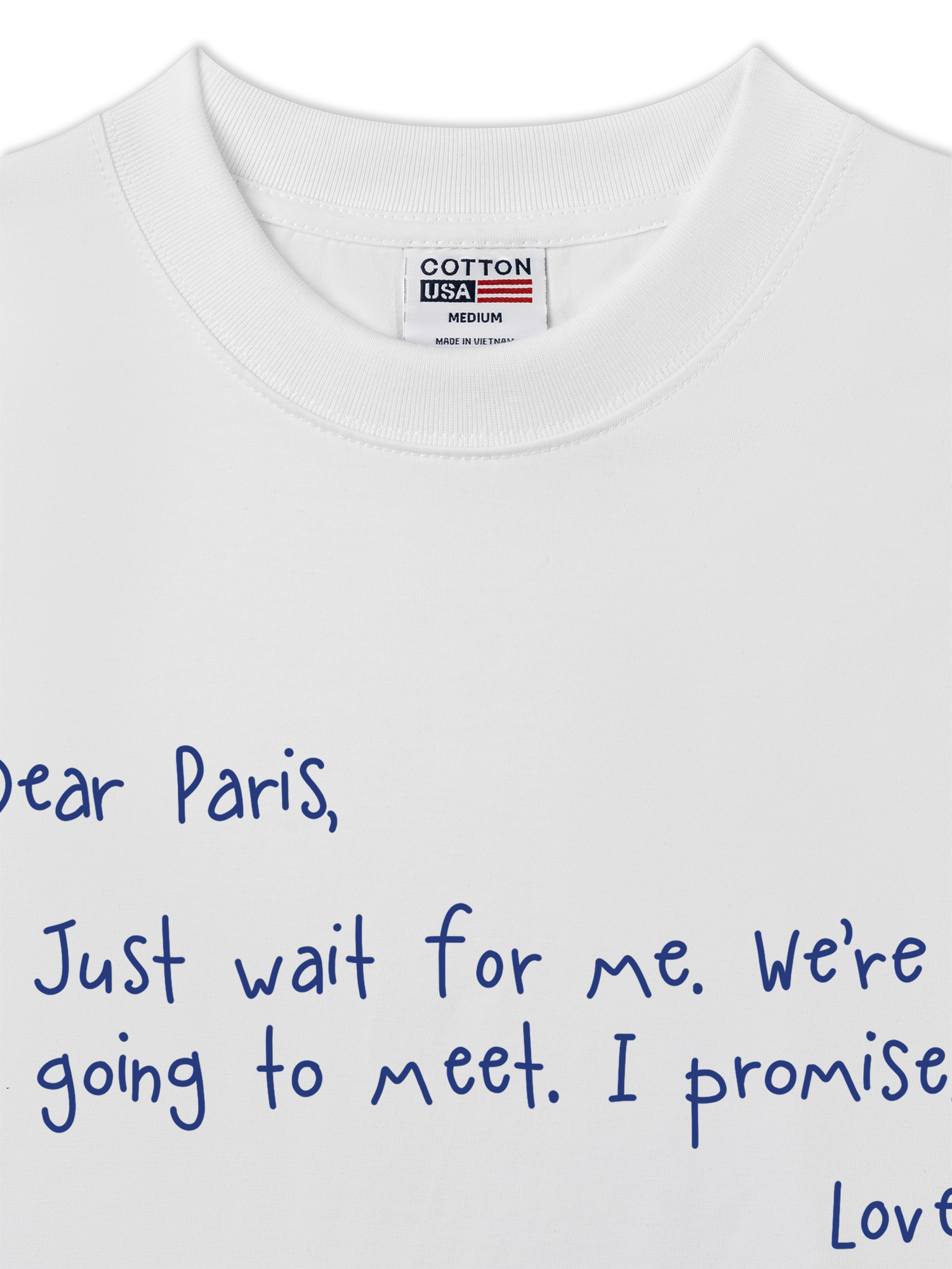 Áo Thun Relaxed Fit City Dear Paris