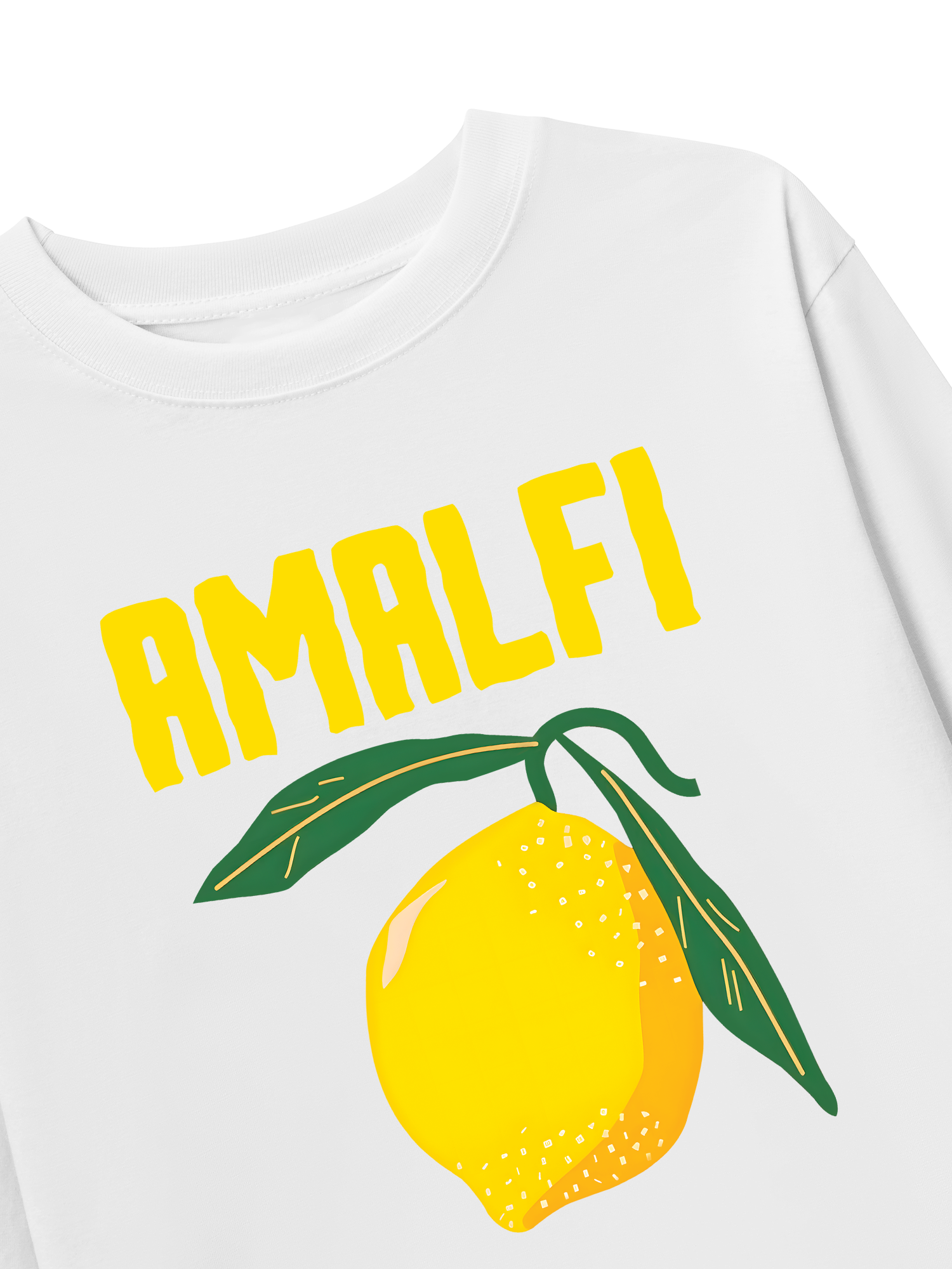 Áo Thun Dài Tay Tropical Amafi Lemon